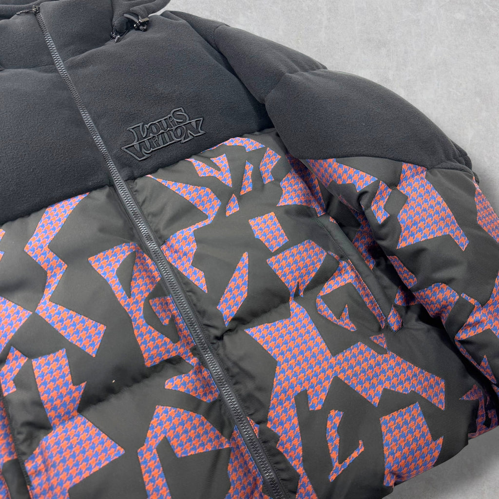 Louis Vuitton Bimaterial Hooded Down Jacket 56 (XXL)