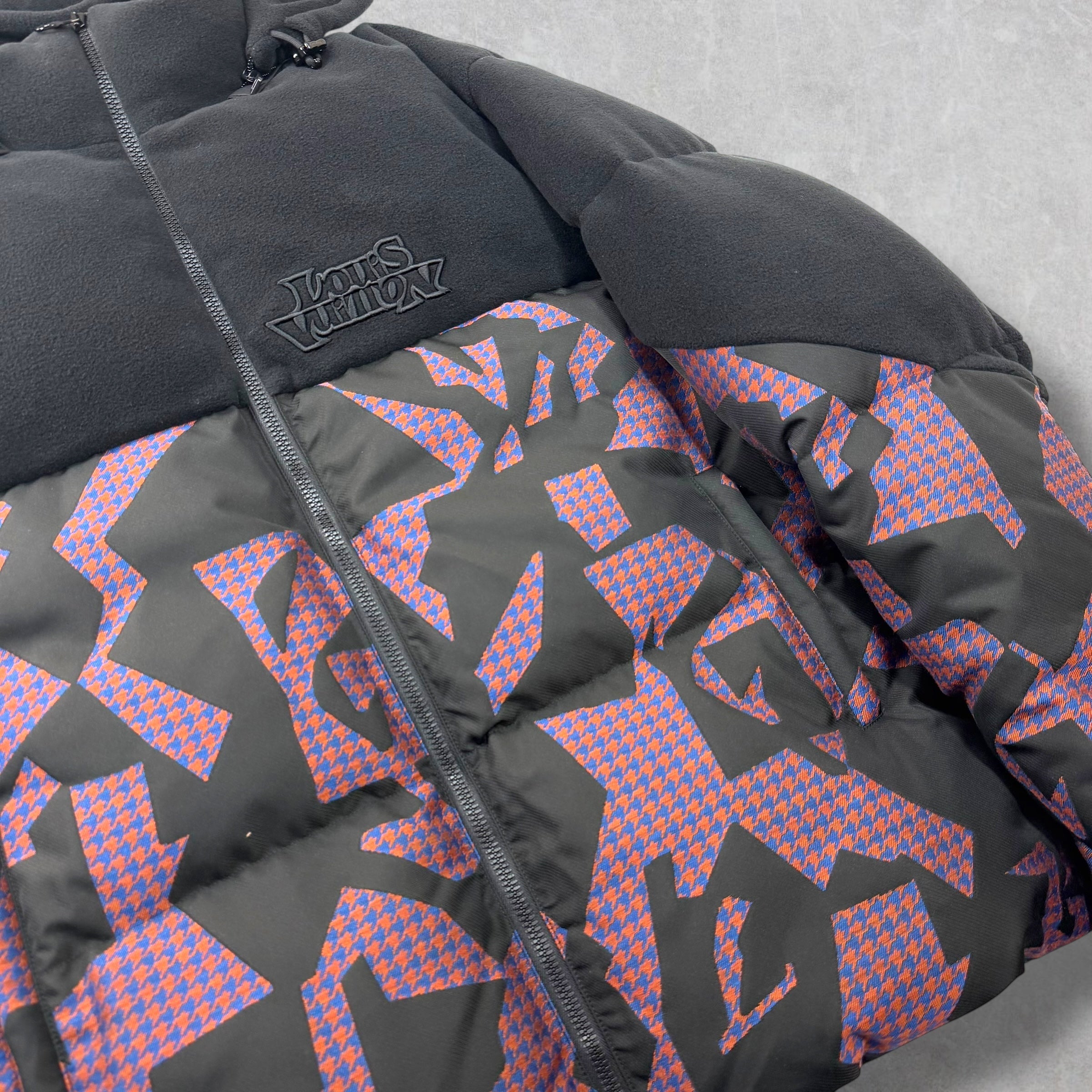 Louis Vuitton Bimaterial Hooded Down Jacket 56 (XXL)