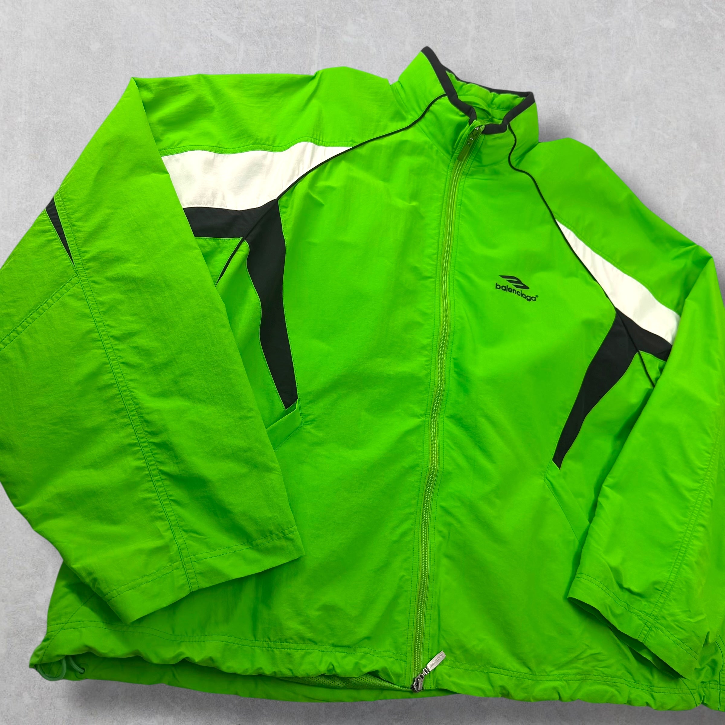 Balenciaga 3B Sports Icon Neon Tracksuit Jacket XXL (S) – Show Room LV
