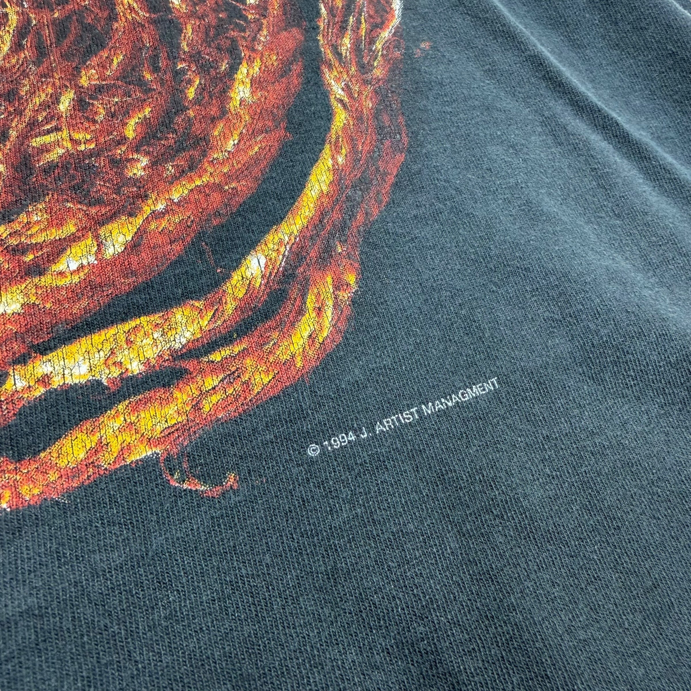 Vintage '95 Nine Inch Nails Further Down The Spiraltour Tee XL