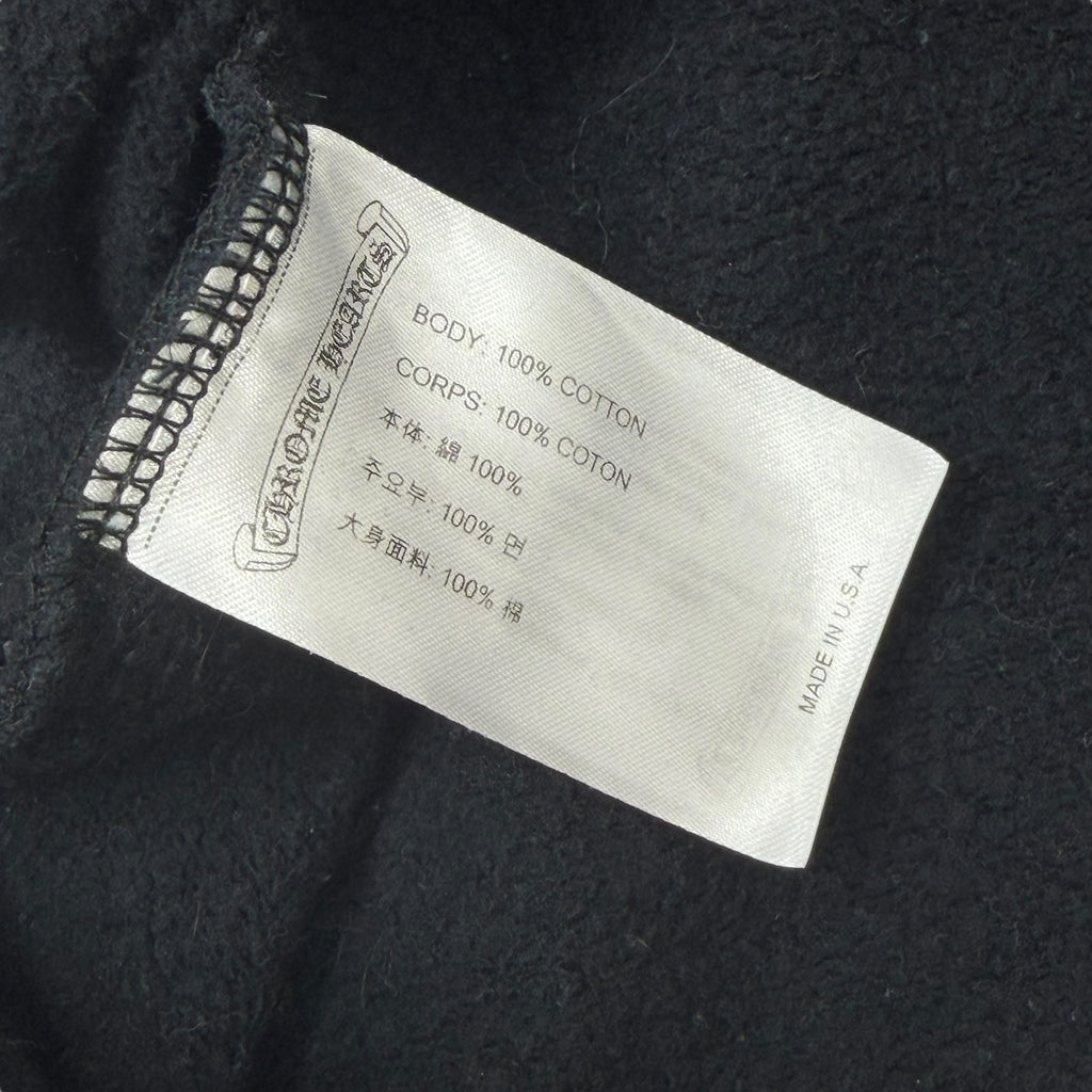 Chrome Hearts Horseshoe Floral Crewneck Black L
