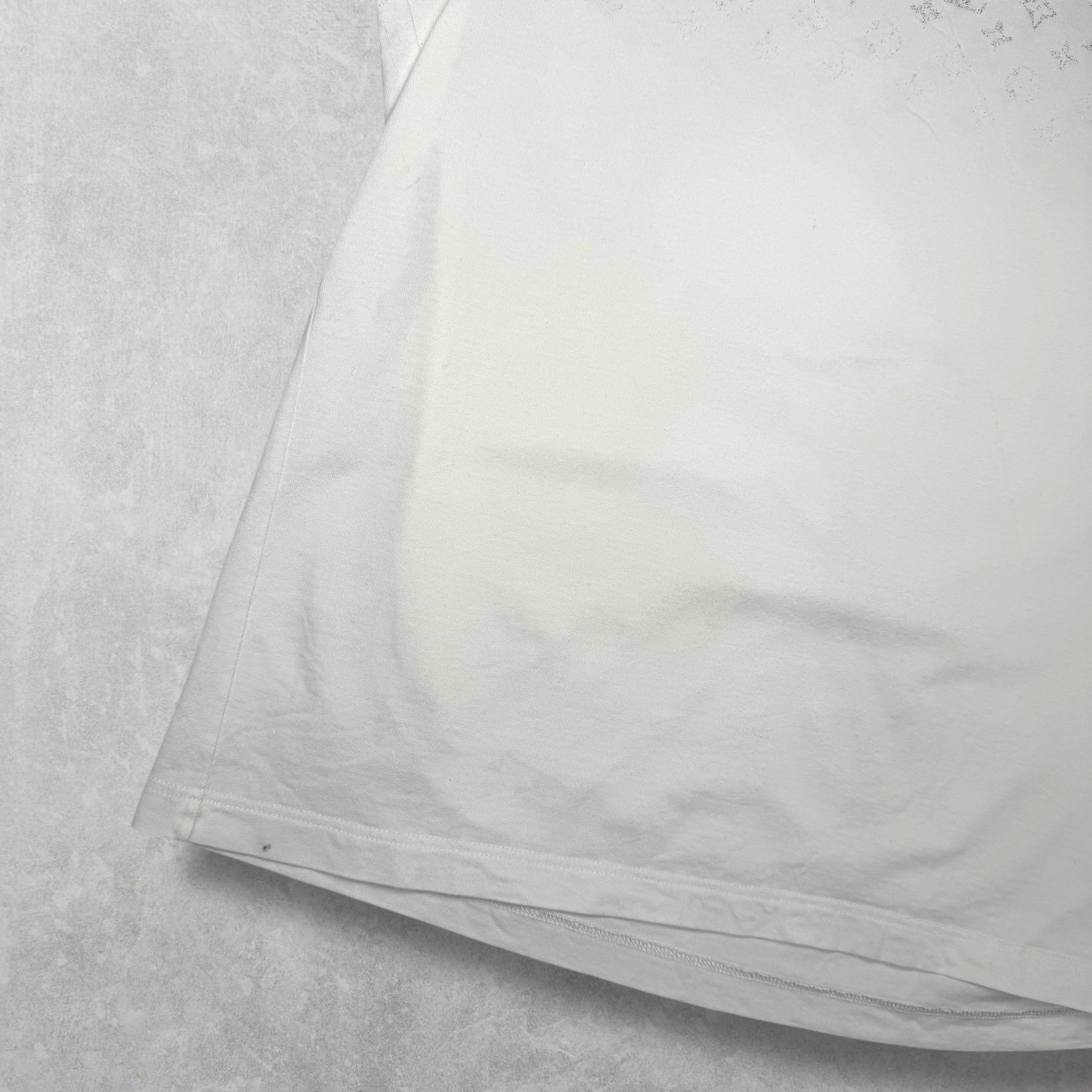 Louis Vuitton Monogram Gradient White Tee XL