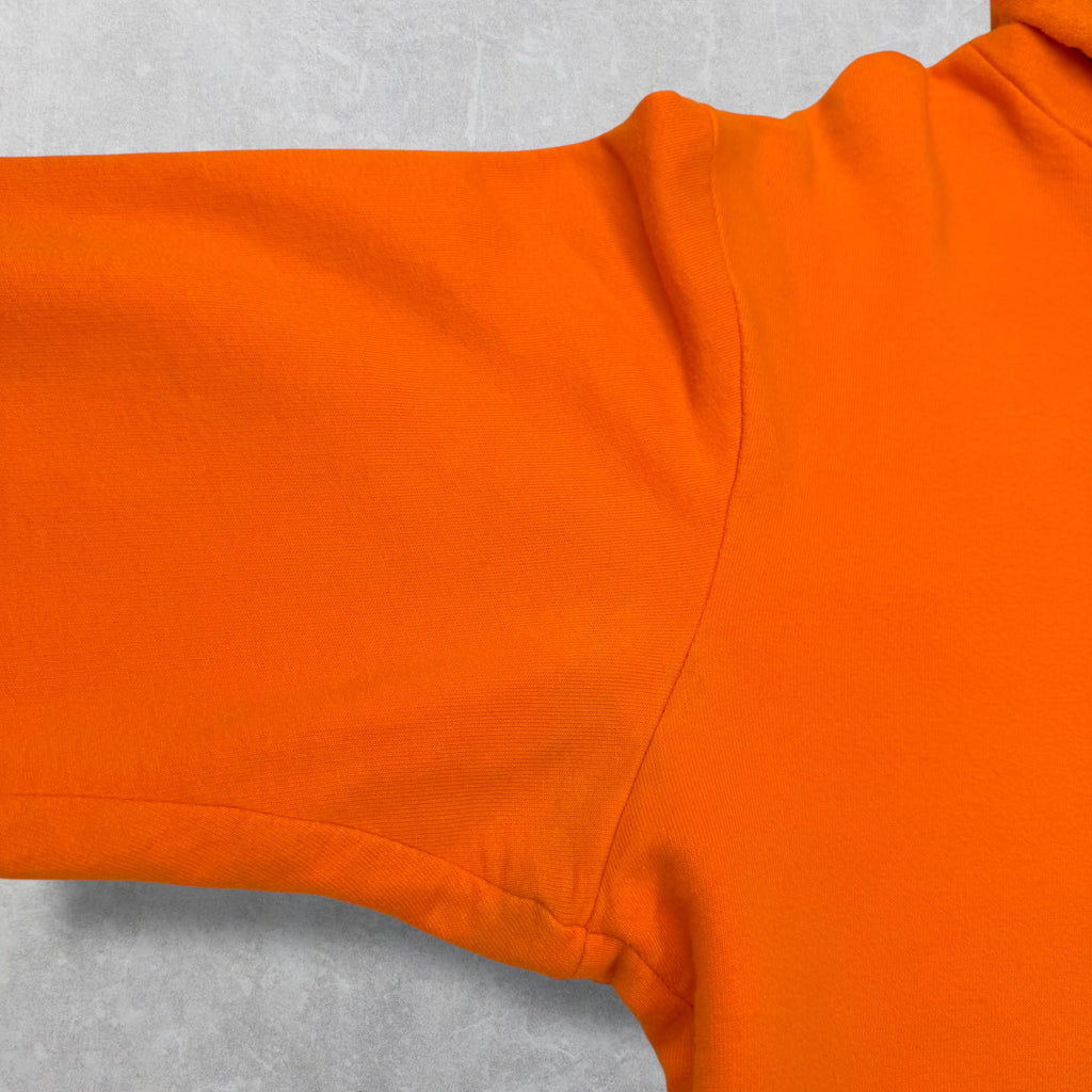 Chrome Hearts Off-White Scroll Orange Hoodie M