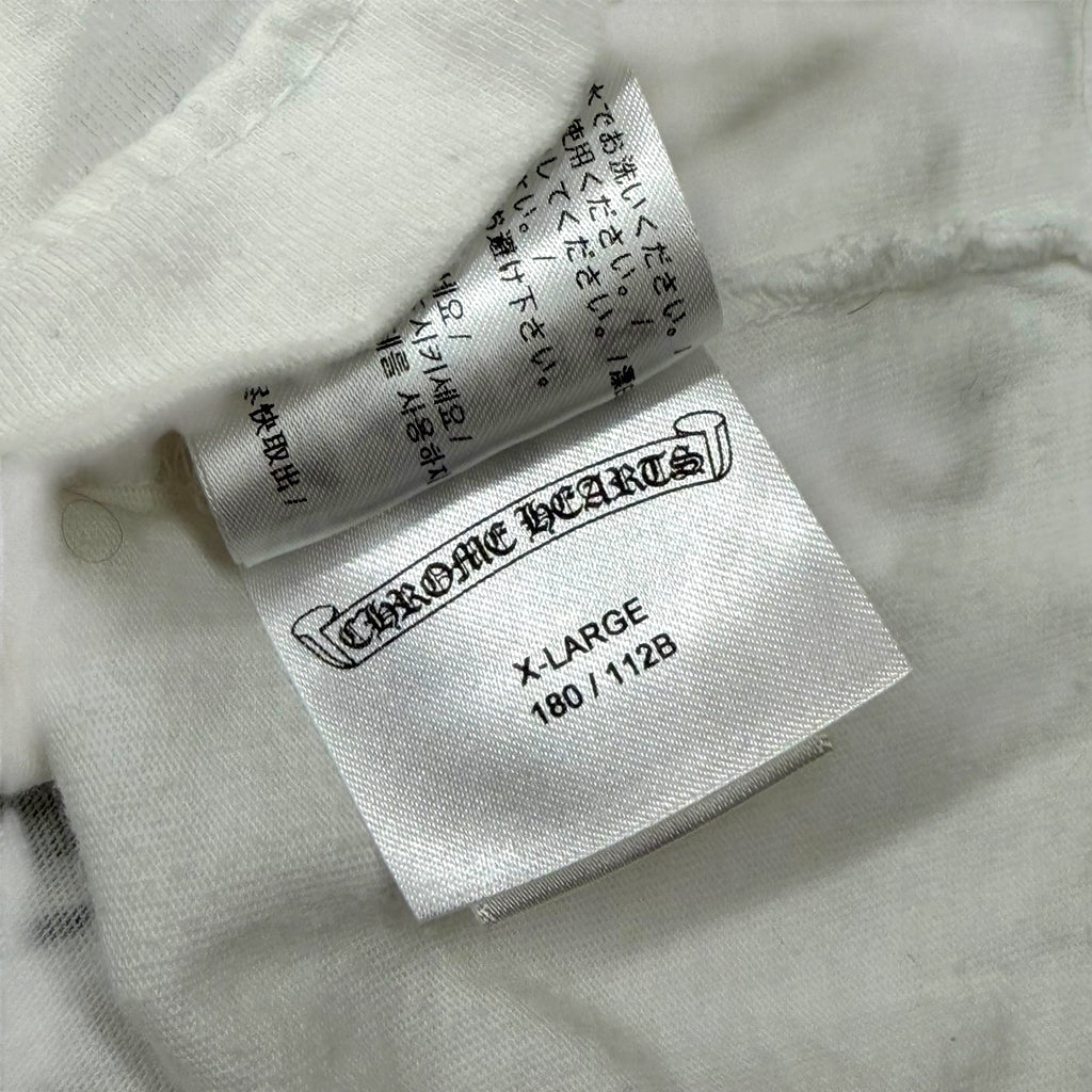 Chrome Hearts Los Angeles Horseshoe White Tee XL