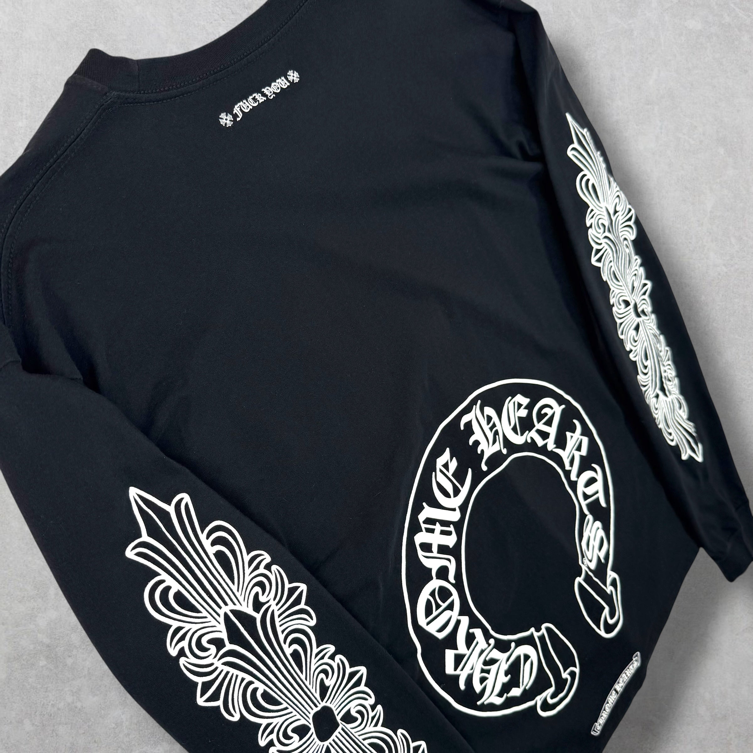 Chrome Hearts Horseshoe Floral L/S XL