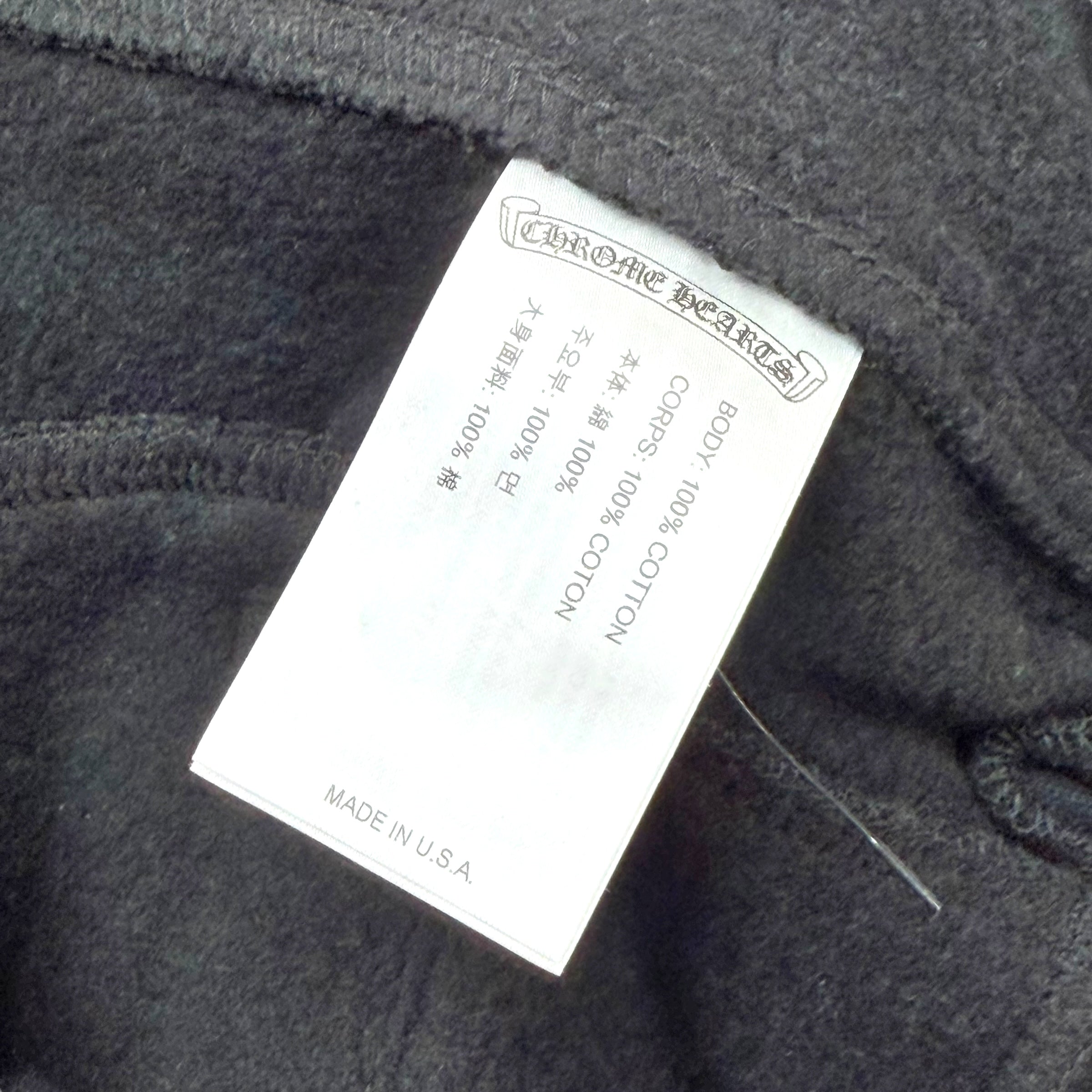 Chrome Hearts Blue Horseshoe Logo Sweatpants XL