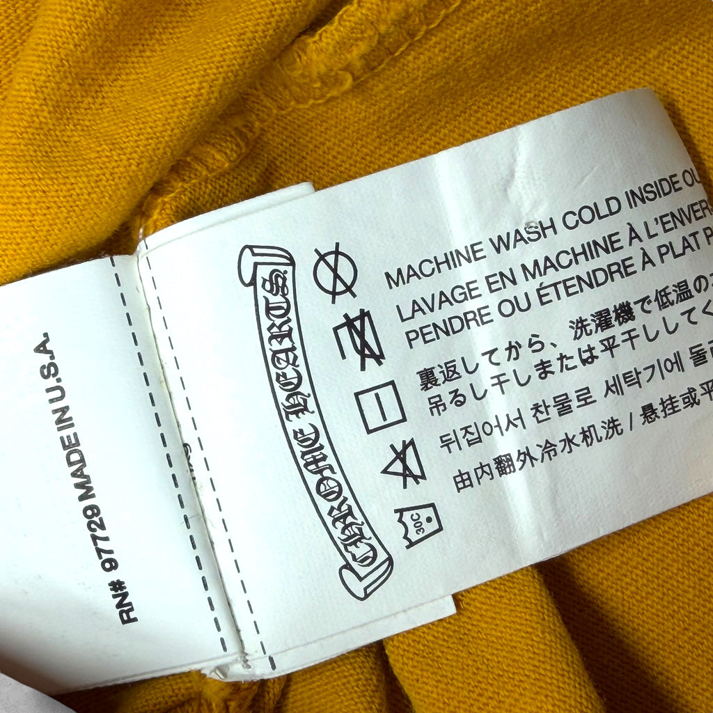 Chrome Hearts Matty Boy Call Me Yellow Tee XL