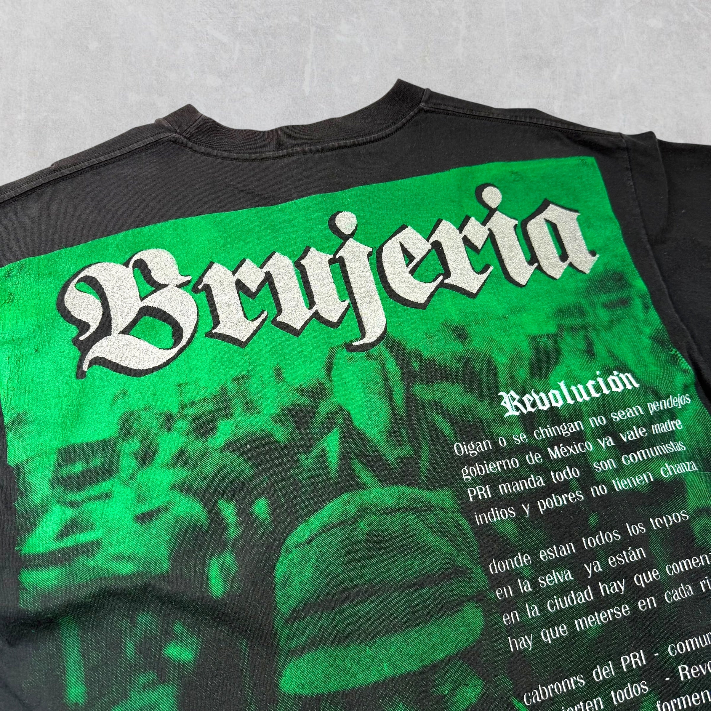 Vintage 90s Resurreccion Brujeria Raza Odiada Tee XL