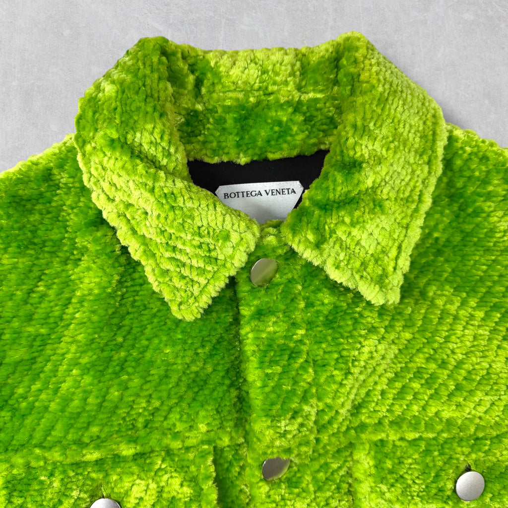 Bottega Veneta Chenille Corduroy Cropped Jacket 50 (L)