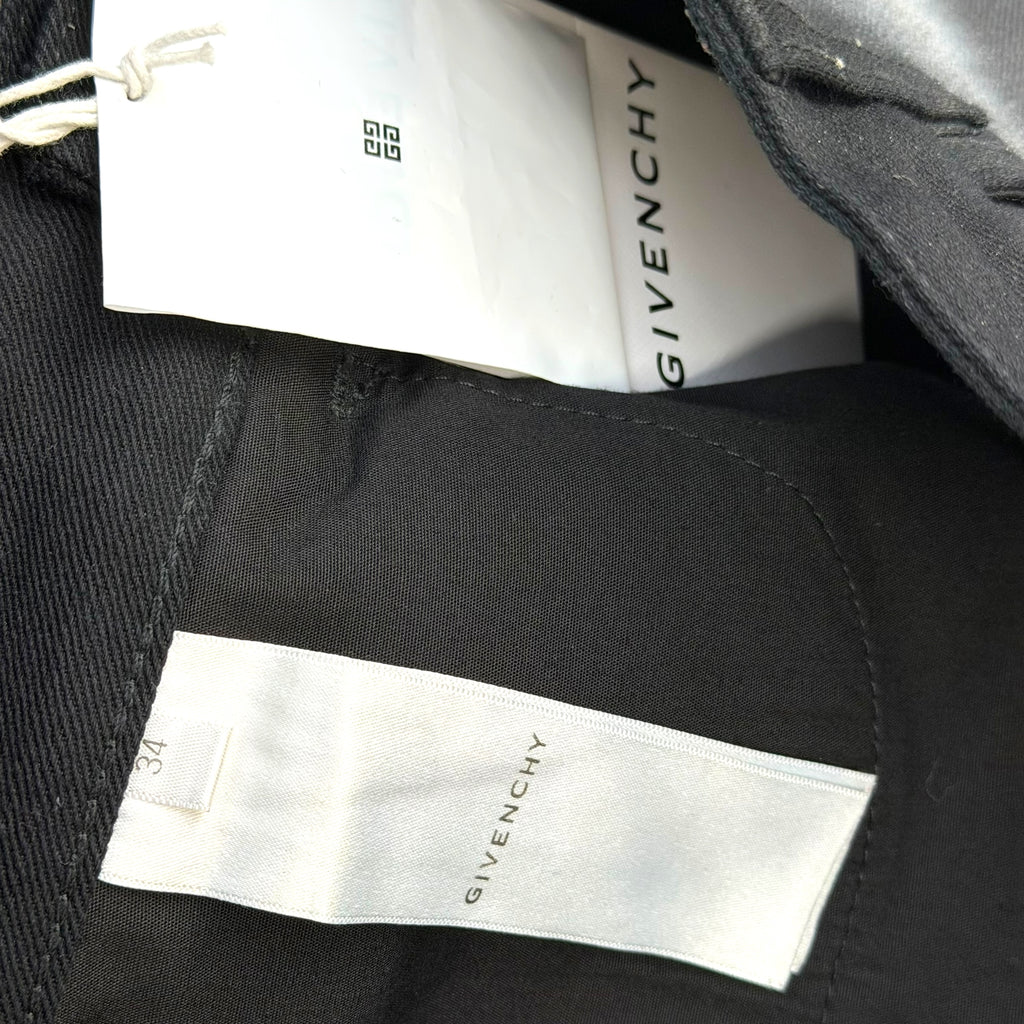 Givenchy Chito Graffiti Dog Black Jeans 34