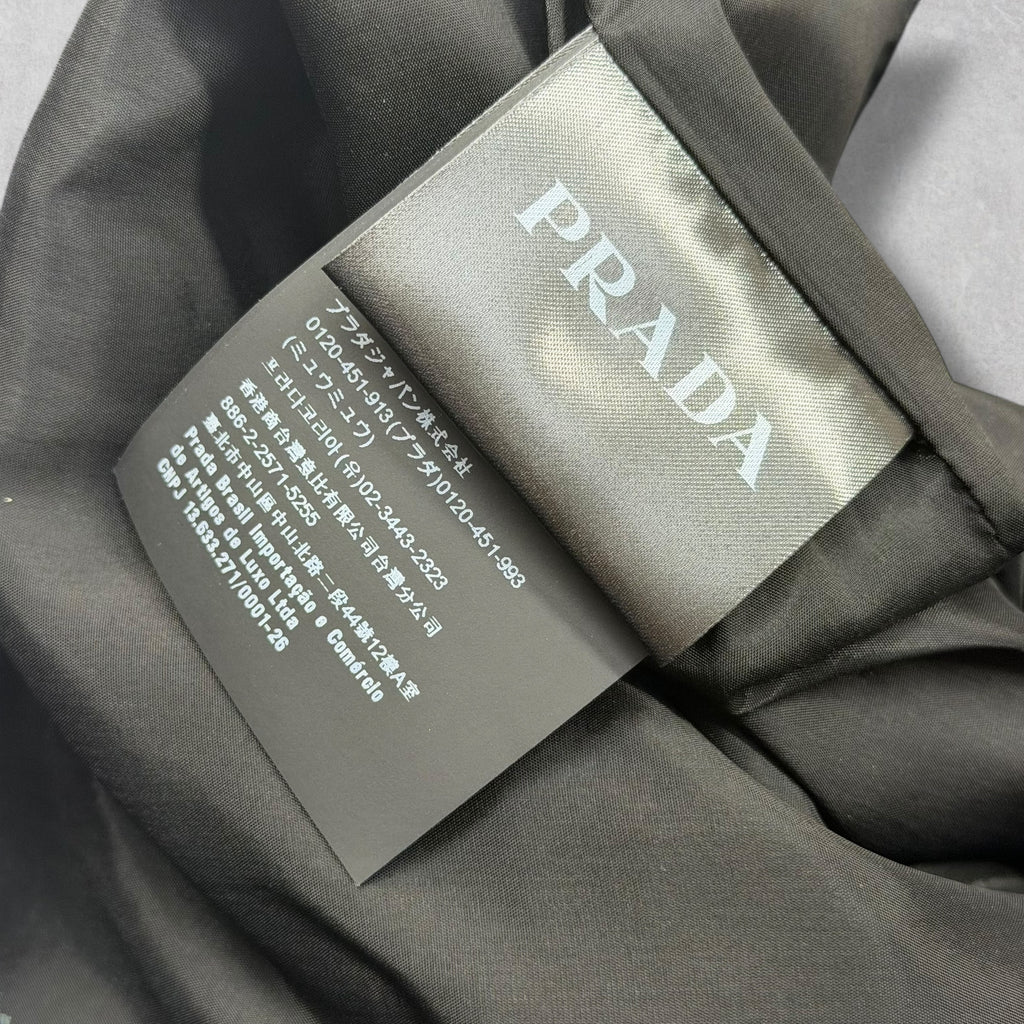 Prada Nappa Leather Bermudas Black Shorts 50 (L)