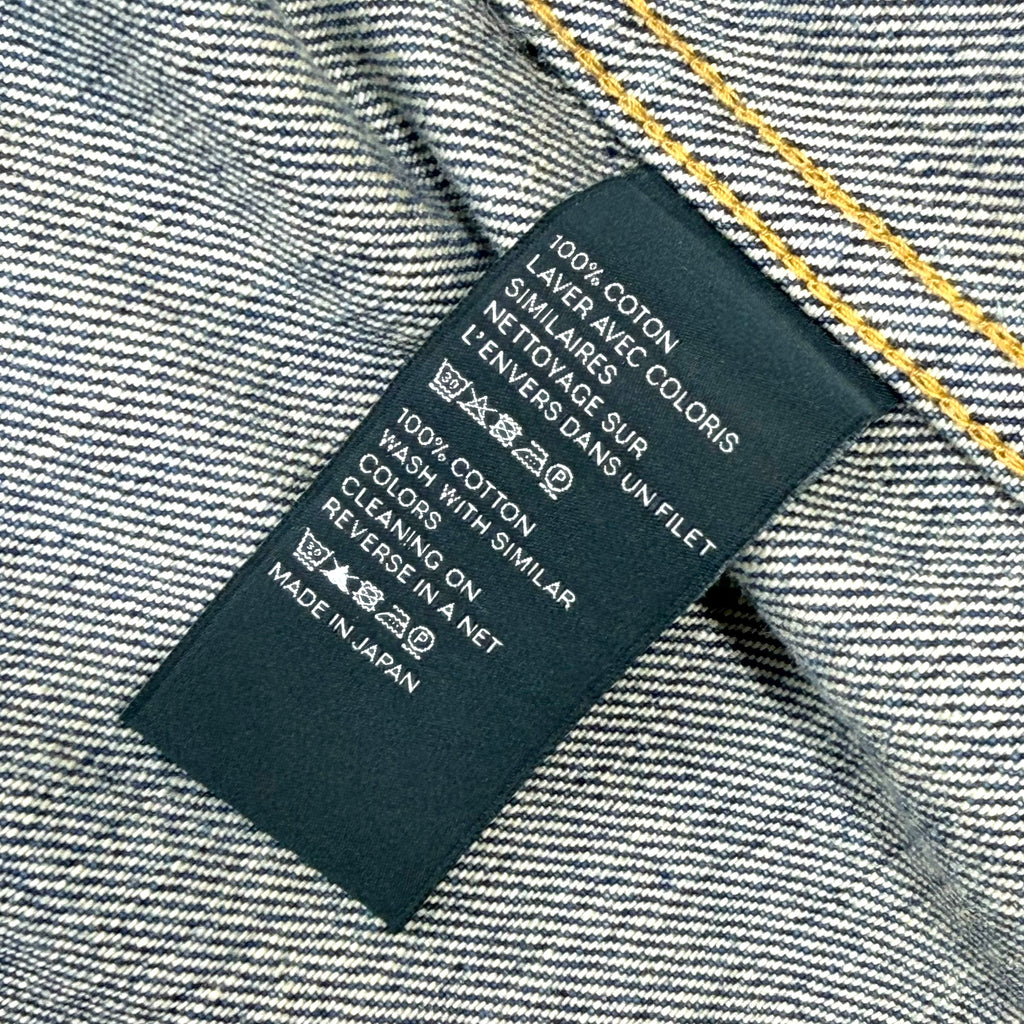 Celine Studded Denim Vest XL