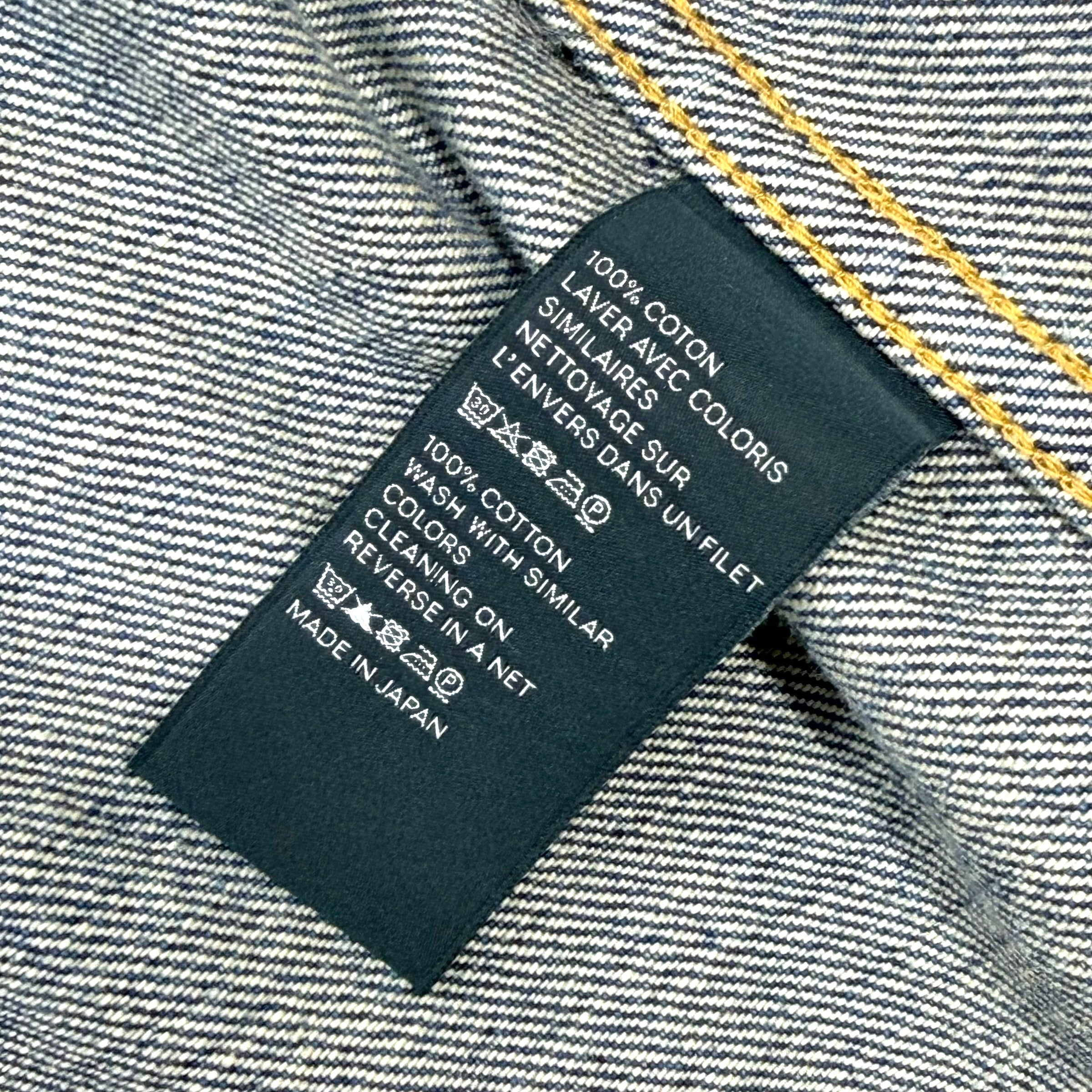 Celine Studded Denim Vest XL