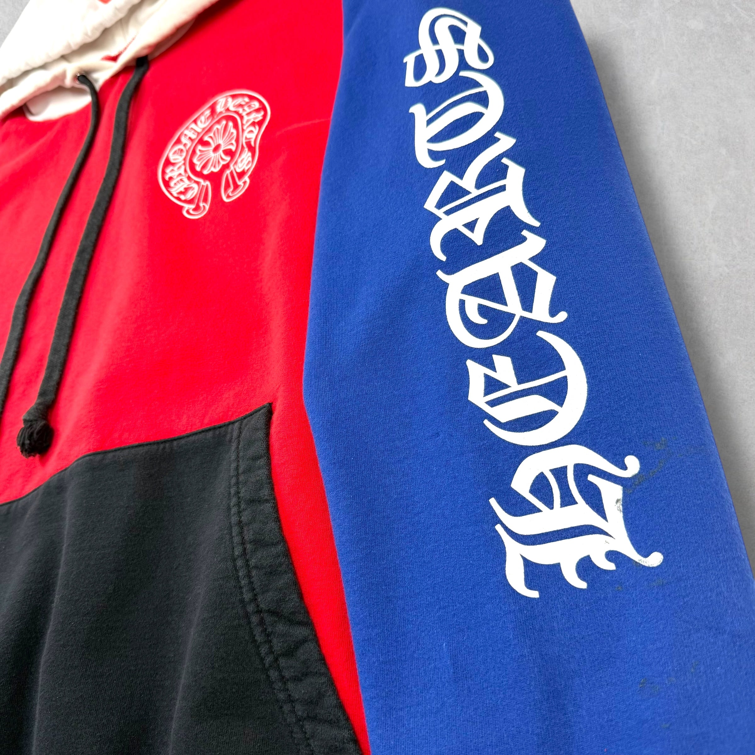 Chrome Hearts Matty Boy Chomper Color Block Hoodie XL