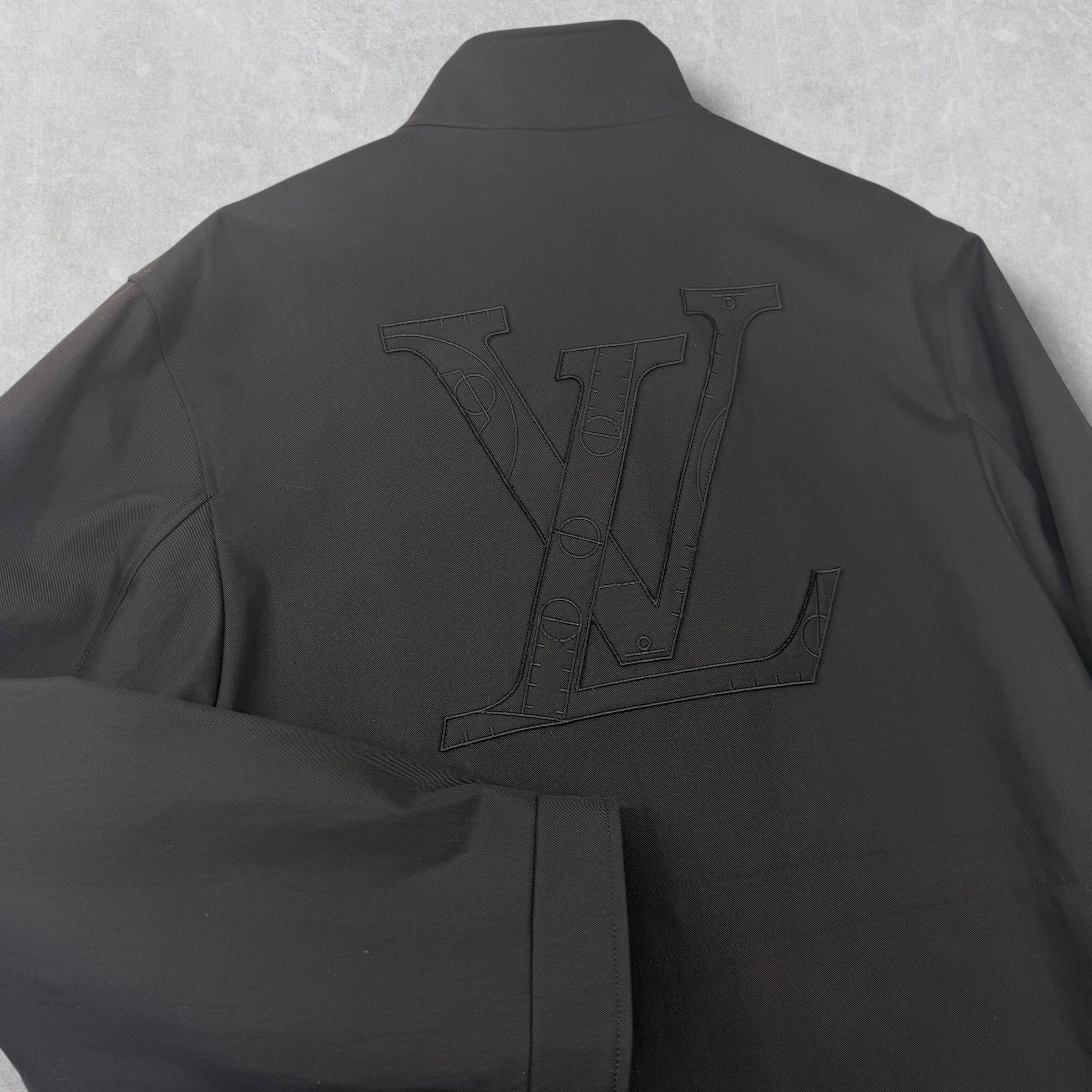 Louis Vuitton x NBA Black Parka 48 (M)