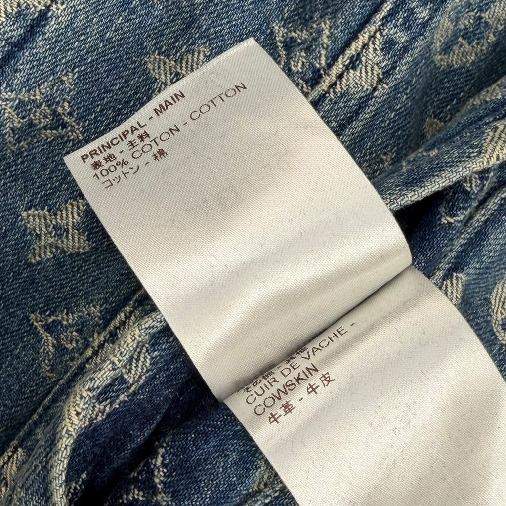 Louis Vuitton x Supreme Monogram Denim Jacket 52 (L)