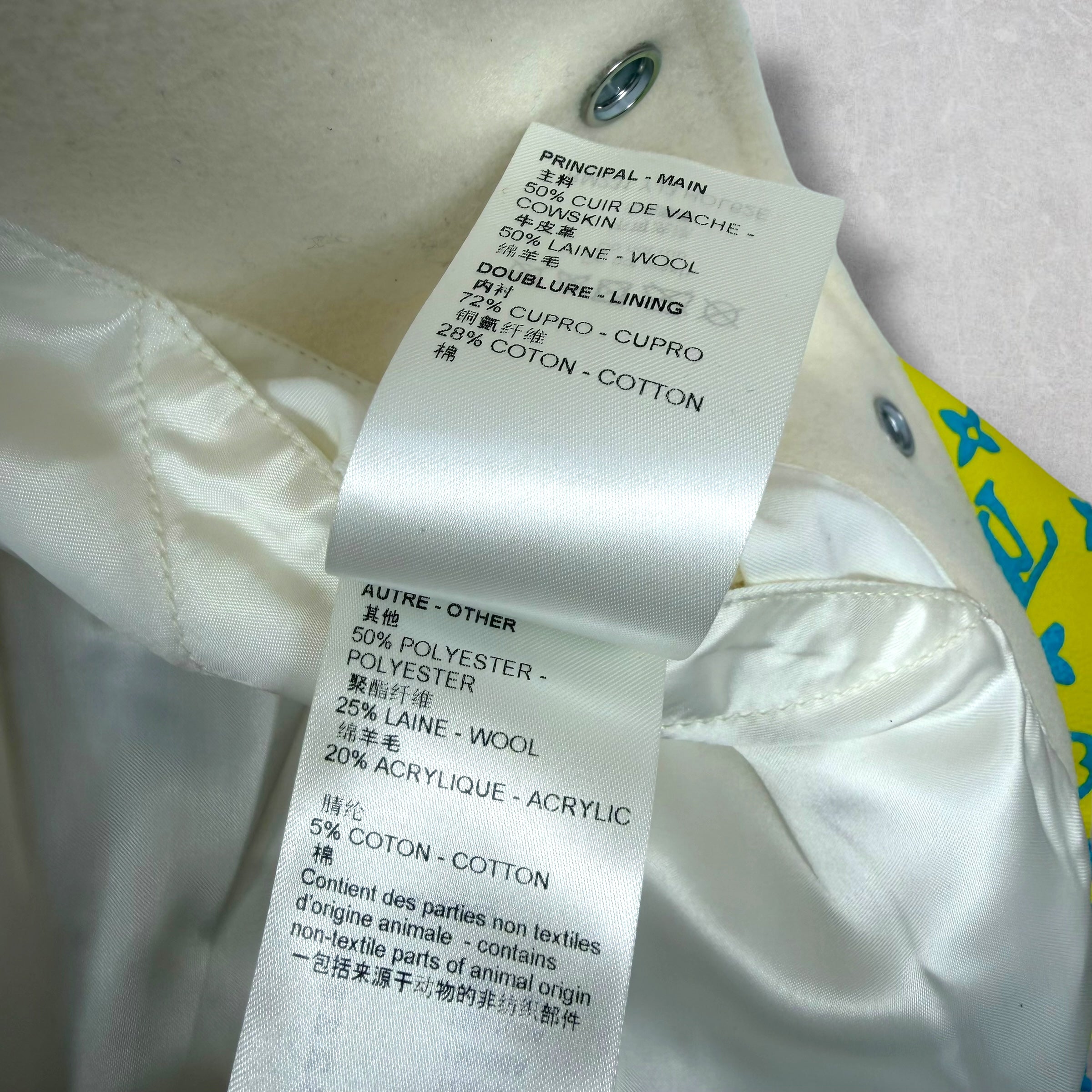 Louis Vuitton Monogram Playground Varsity Blouson 48 (M)