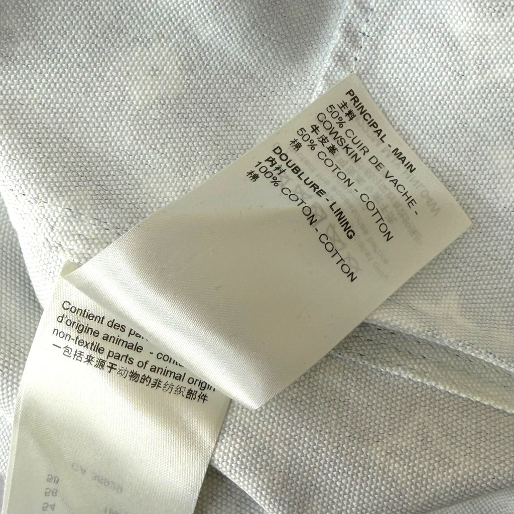 Louis Vuitton Bandana Leather Denim Blouson 54 (XL)