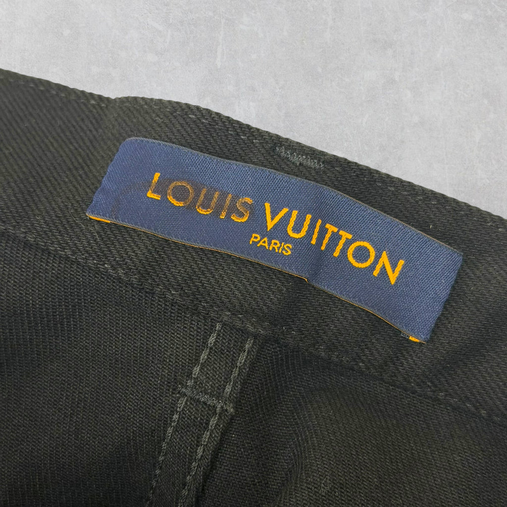 Louis Vuitton Monogram Detail Carpenter Denim 40