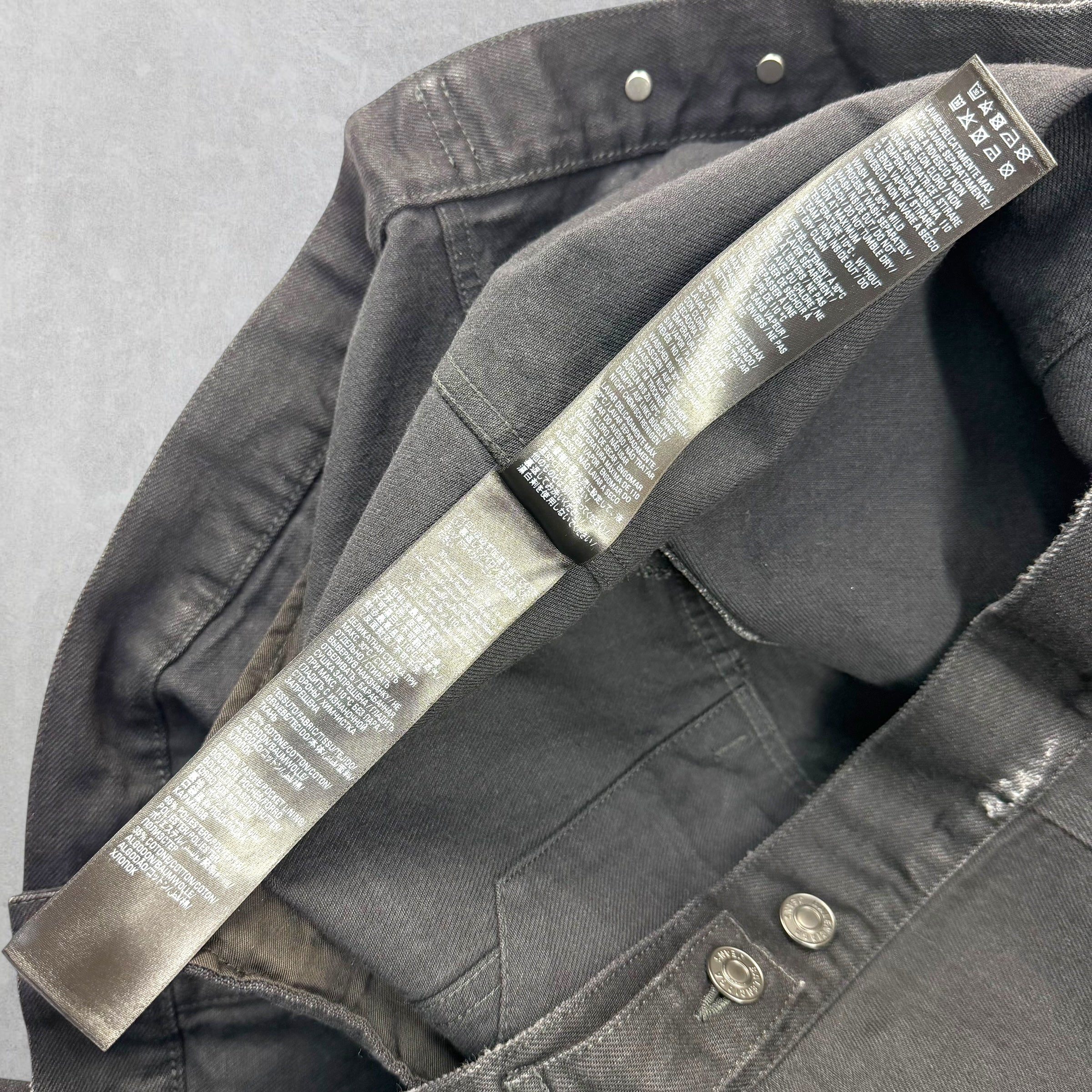 Balenciaga 3B Sports Icon Oversized Denim Jacket L (XL)