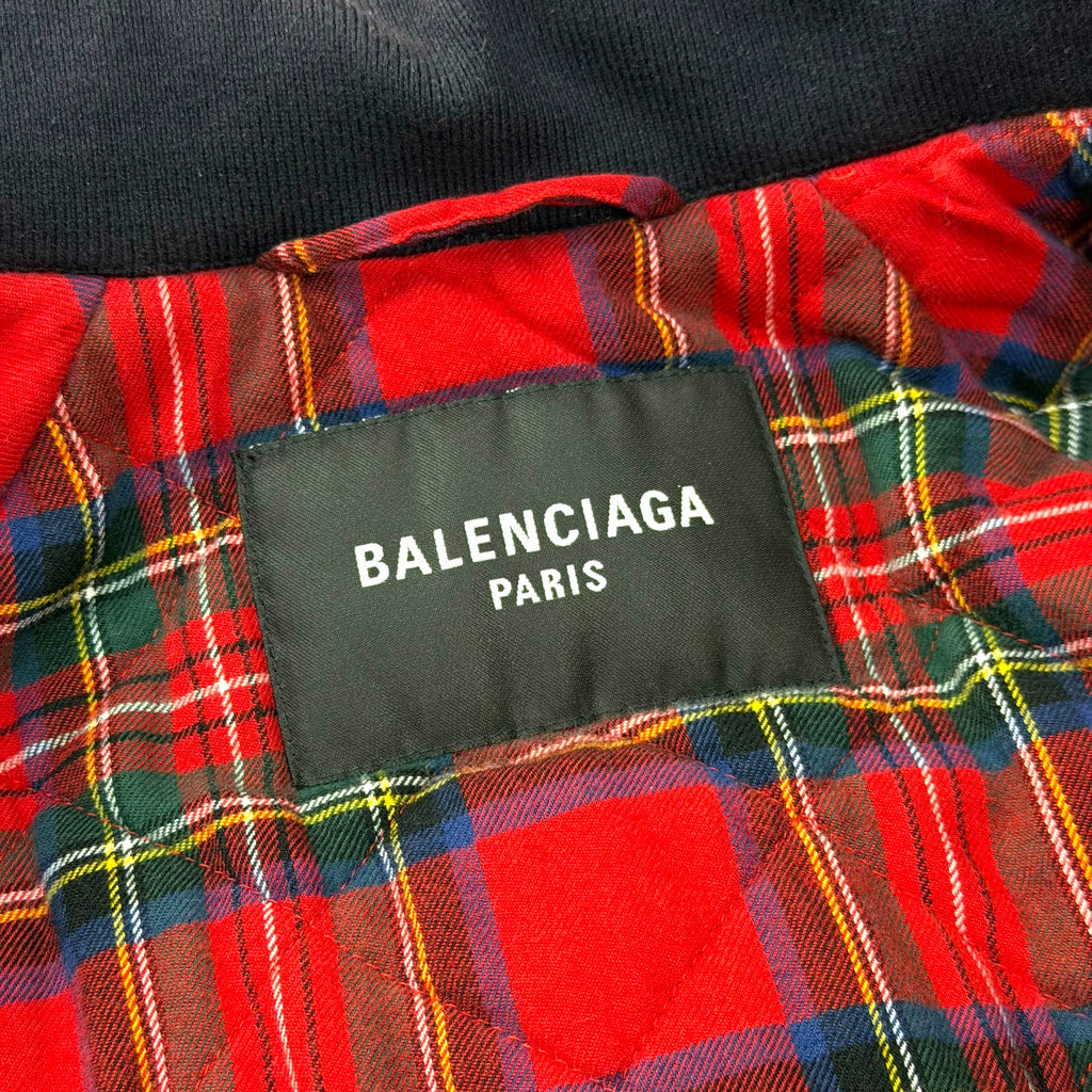 Balenciaga Navy Harrington Bomber Jacket 2 (XL)