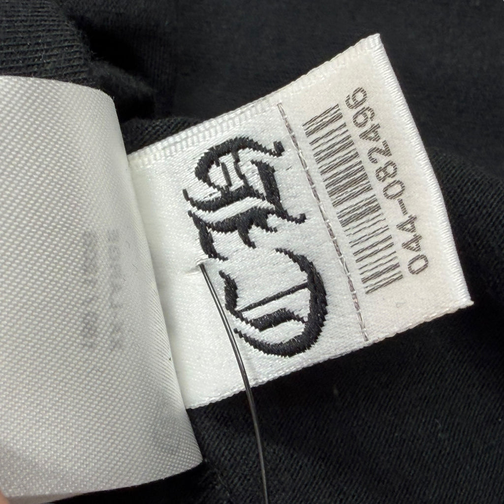 Chrome Hearts White Neck Logo L/S Tee Black XXL