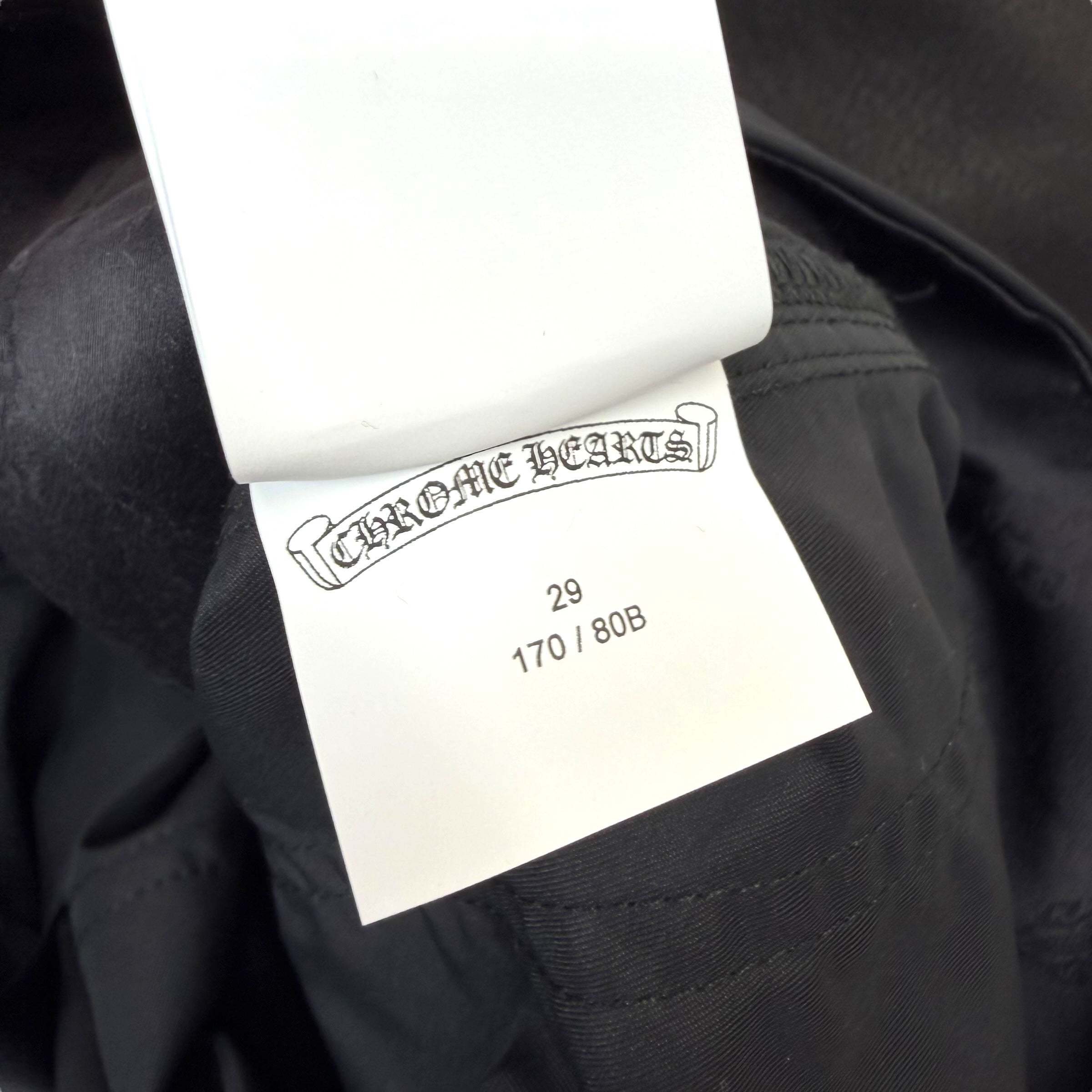Chrome Hearts Double Knee Leather Carpenter Shorts 29