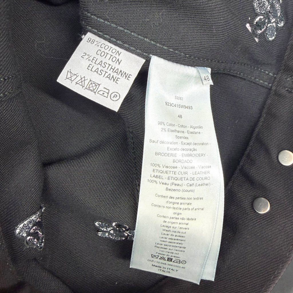 Dior Kaws Bee Denim Trucker Jacket 48 (S)