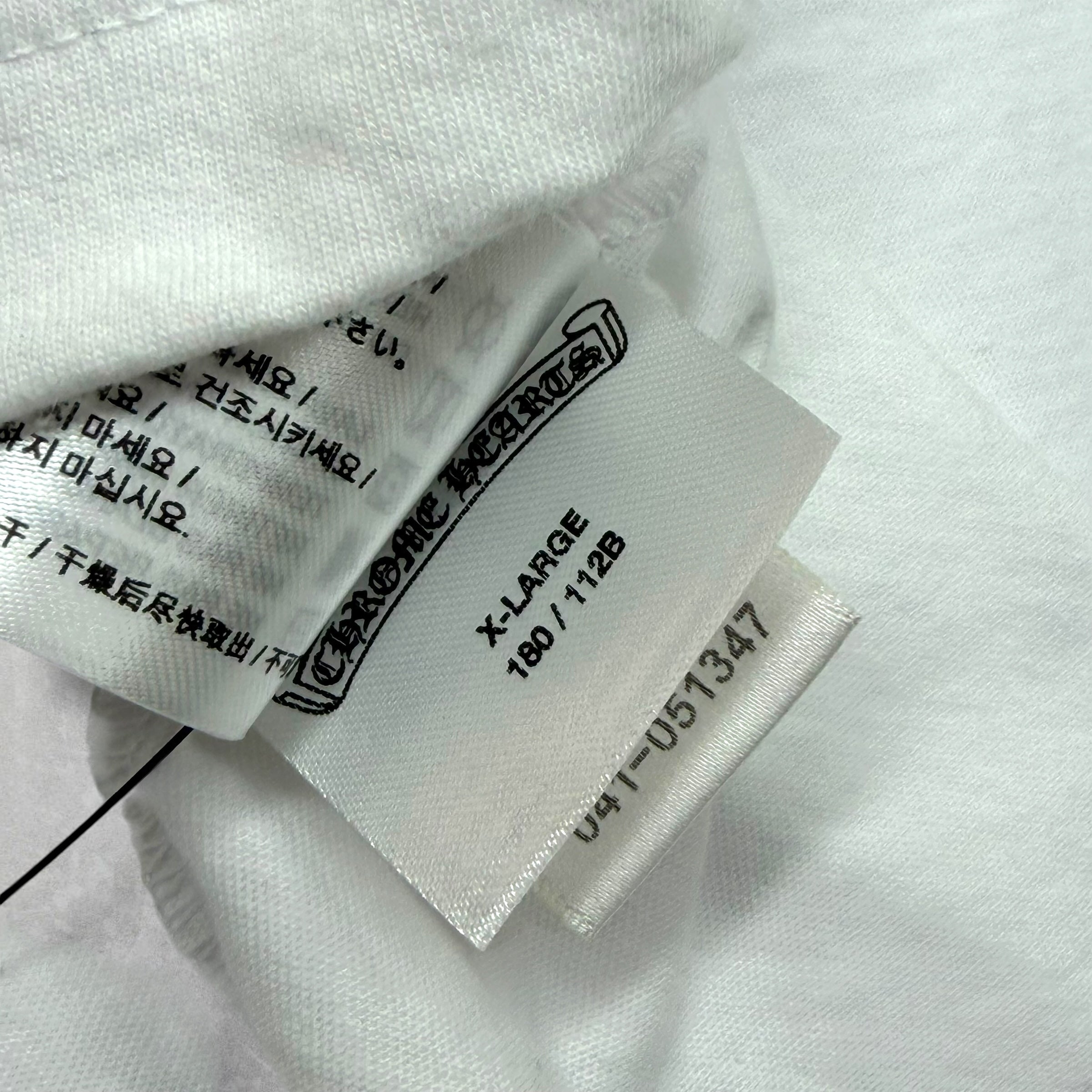 Chrome Hearts LV Exclusive Horseshoe White Tee XL