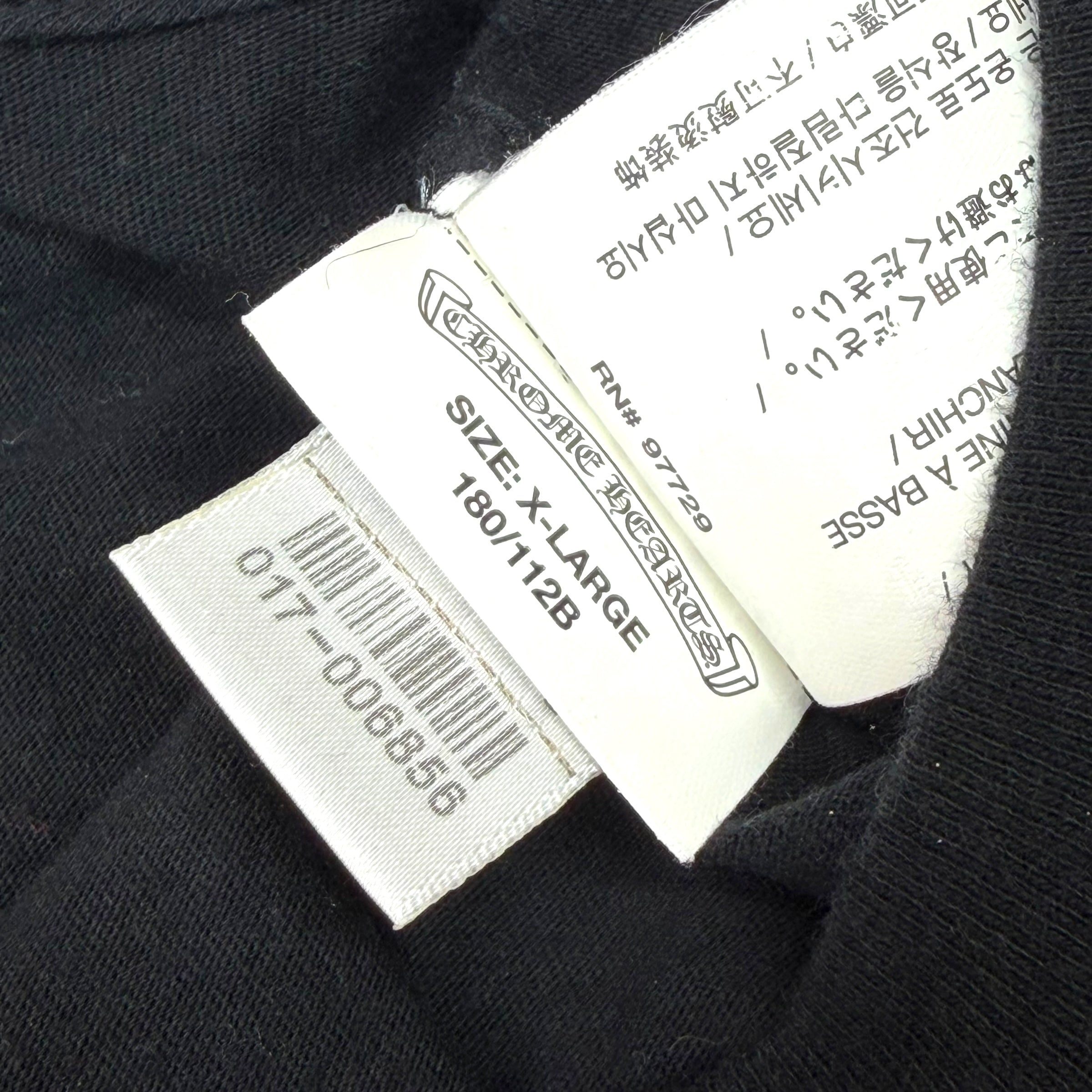 Chrome Hearts Foti Skeeter Cross Tee XL