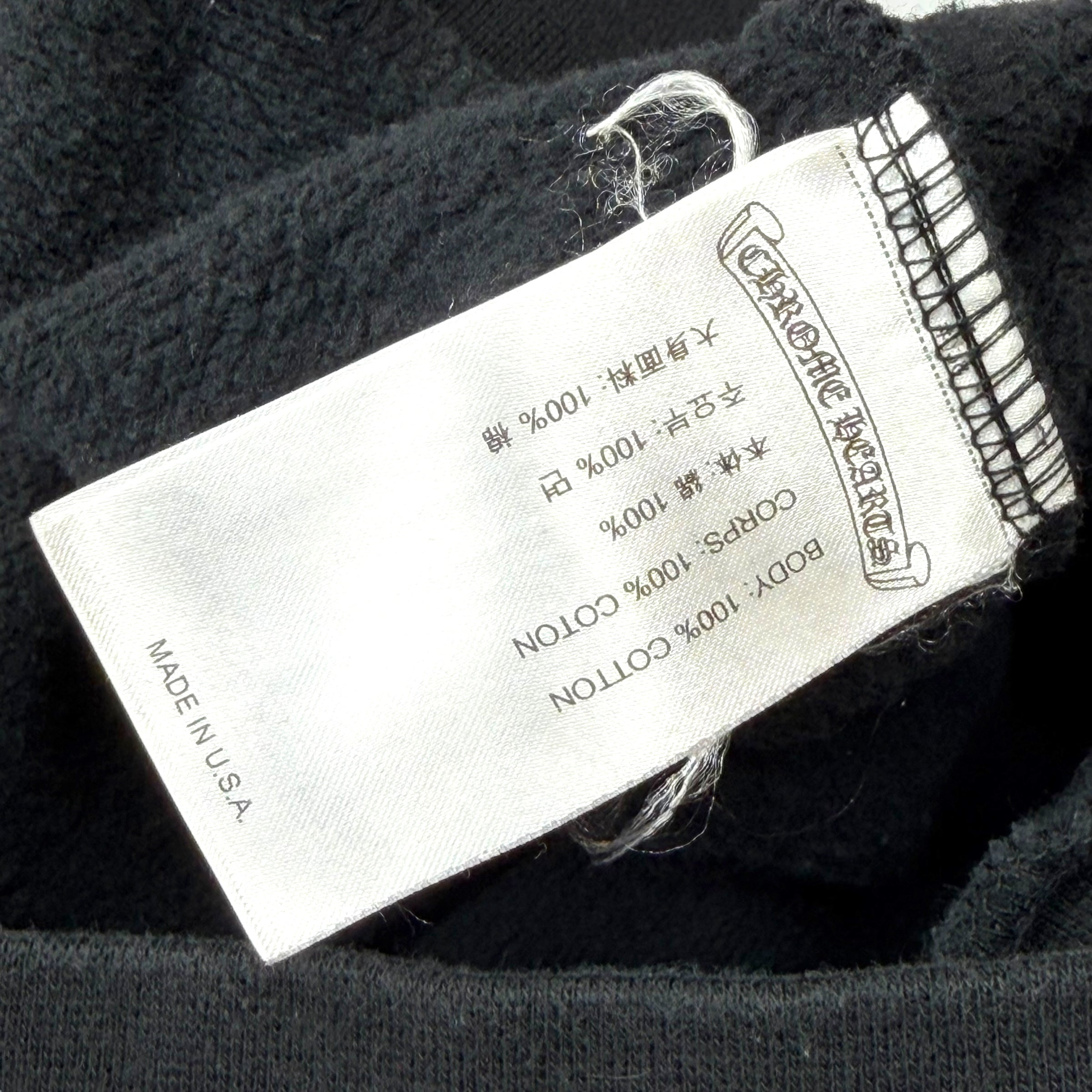 Chrome Hearts Jesse Jo Deadly Doll Horseshoe Hoodie XL