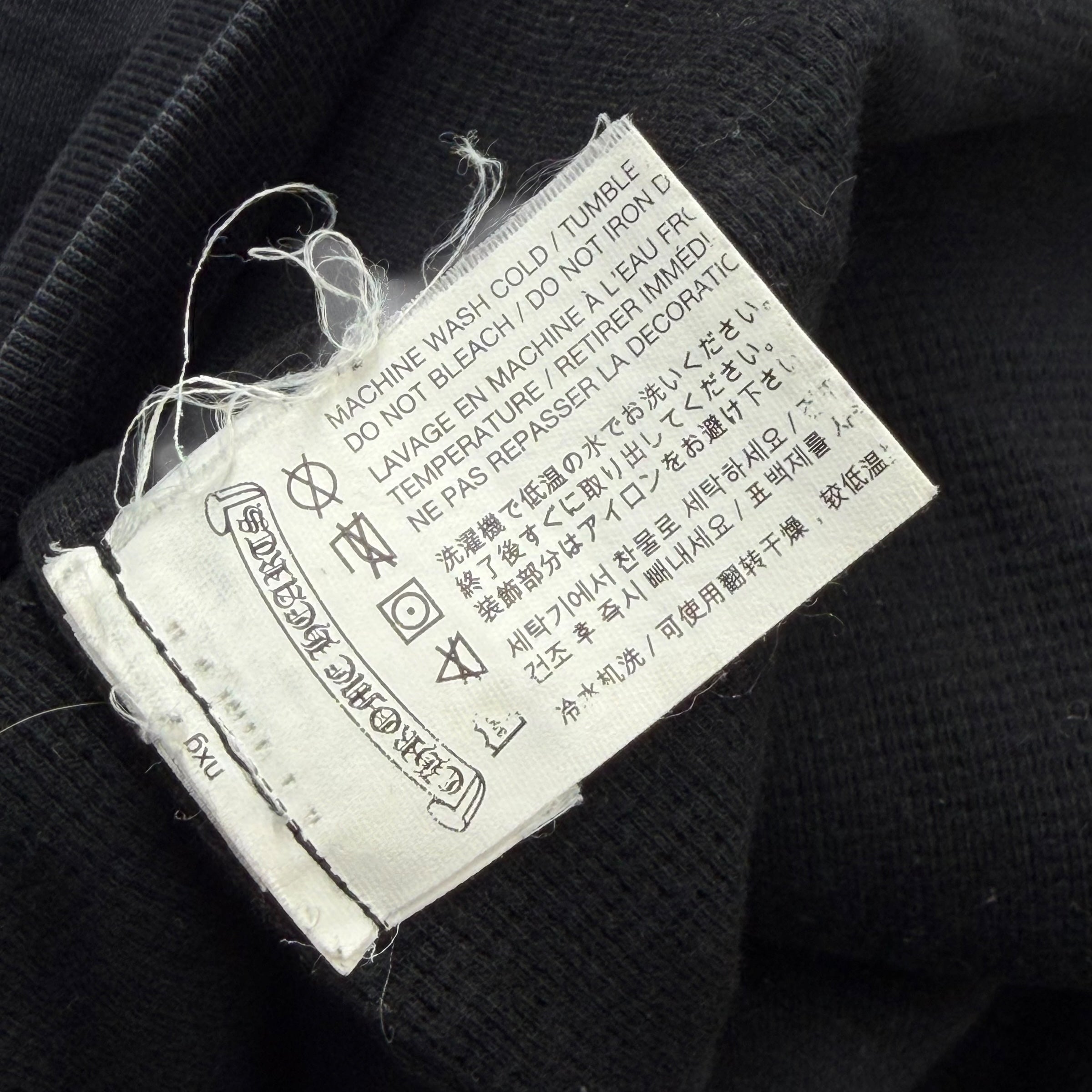 Chrome Hearts Los Angeles Horseshoe Thermal Zip Up L