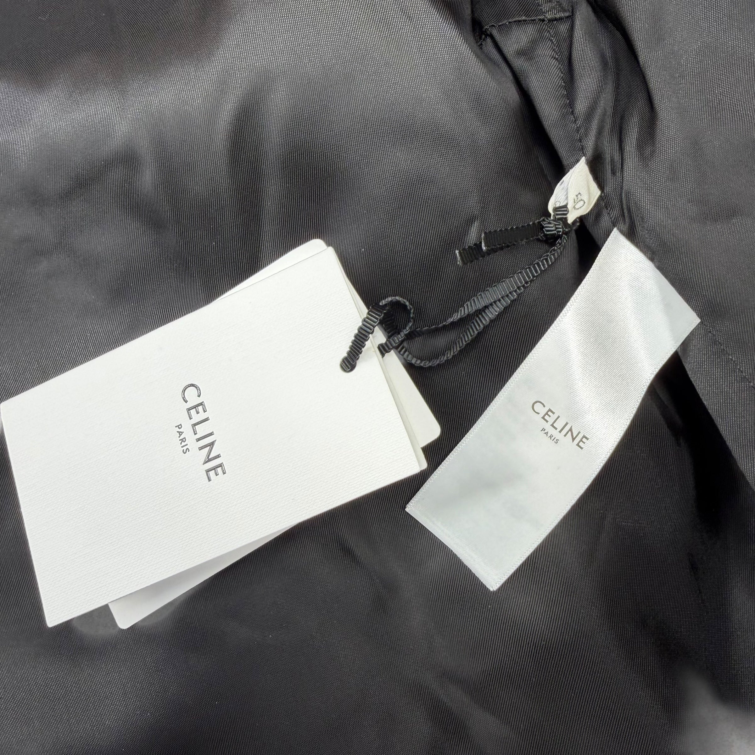 Celine College Parka In Double Face Wool 50 (L)