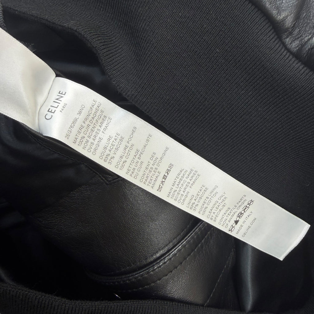 Celine Soft Lambskin Teddy Jacket 52 (L)