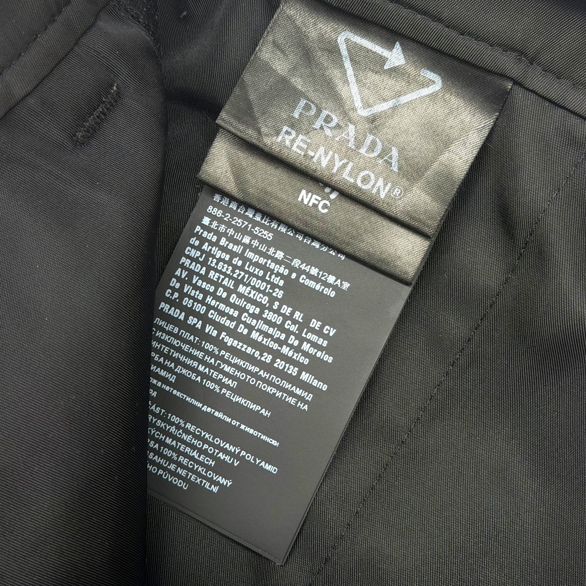 Prada Re-Nylon Cargo Pants 48 (M)