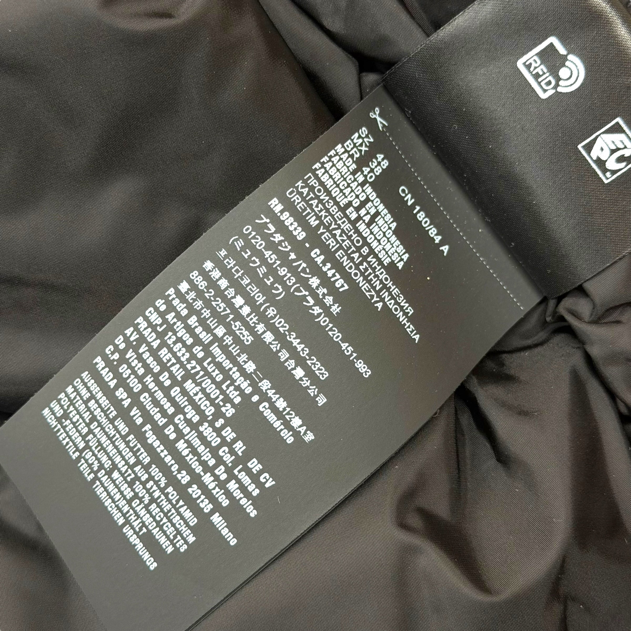 Prada Padded Re-Nylon Vest 48 (M)
