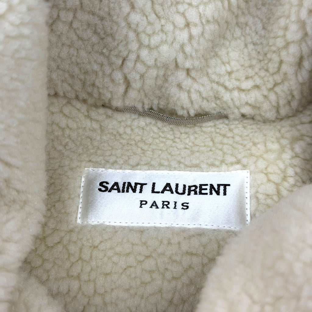 Saint Laurent Doudoune Faux Shearling Jacket 50 (M)