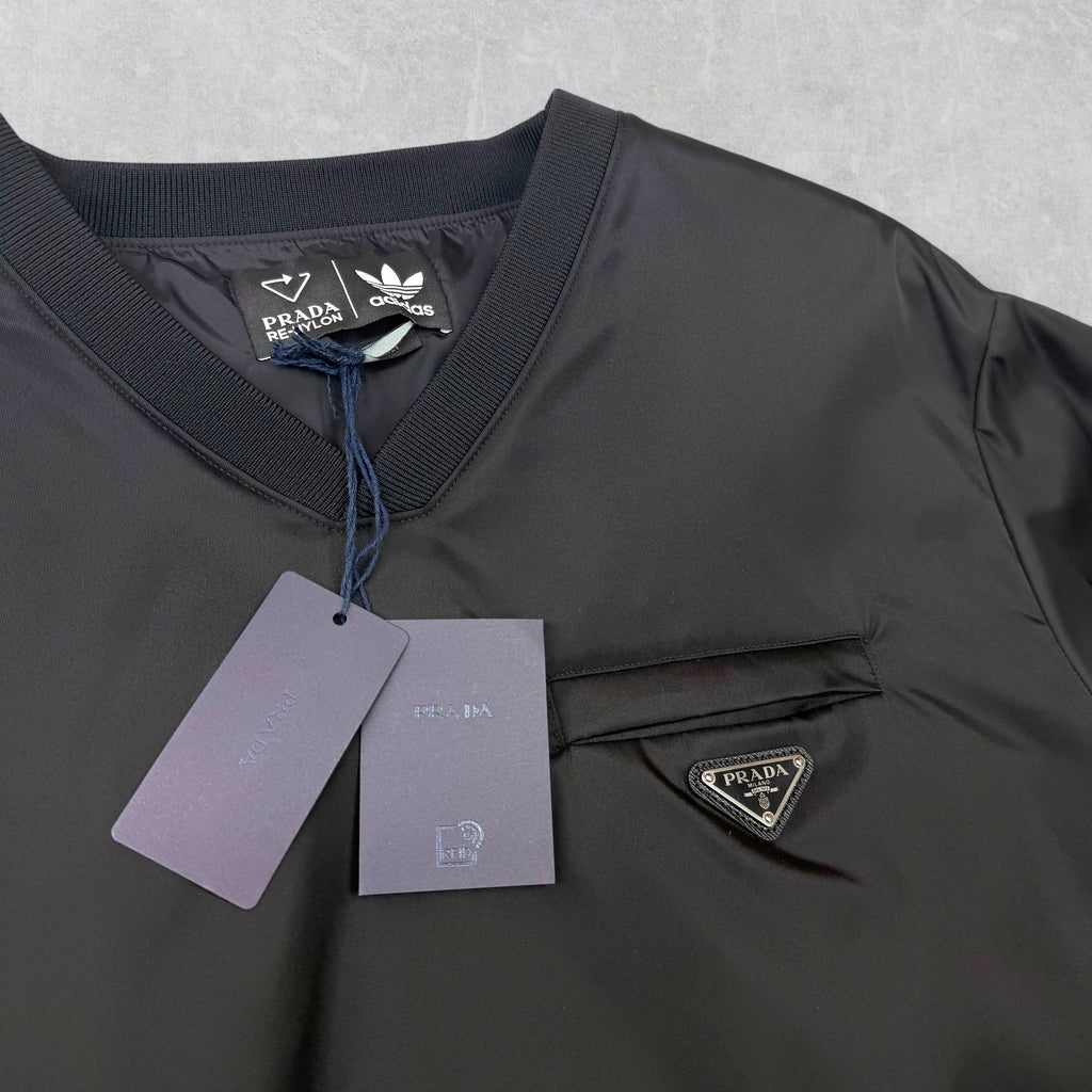Prada Adidas Re-Nylon Black Sweatshirt XL