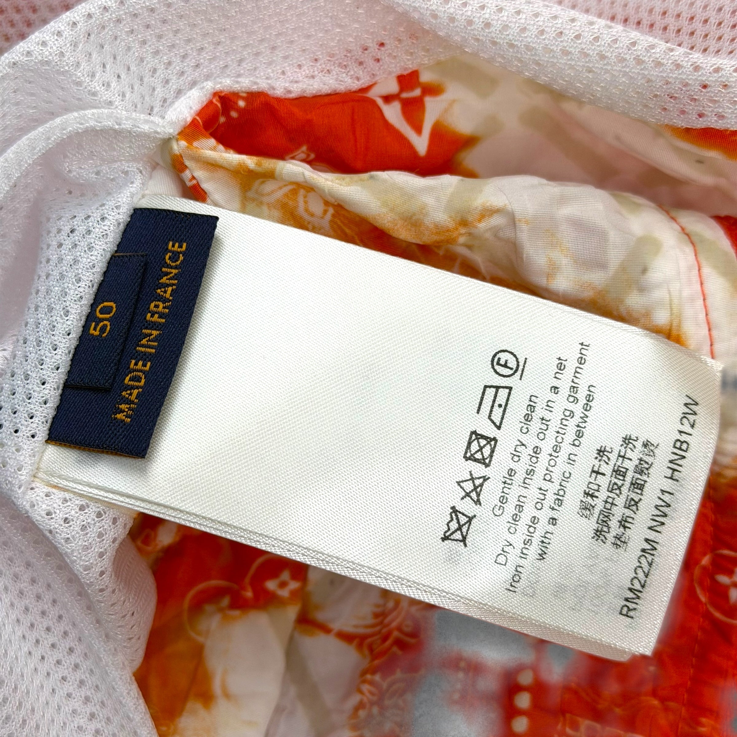 Louis Vuitton Monogram Bandana Windbreaker 50 (L)