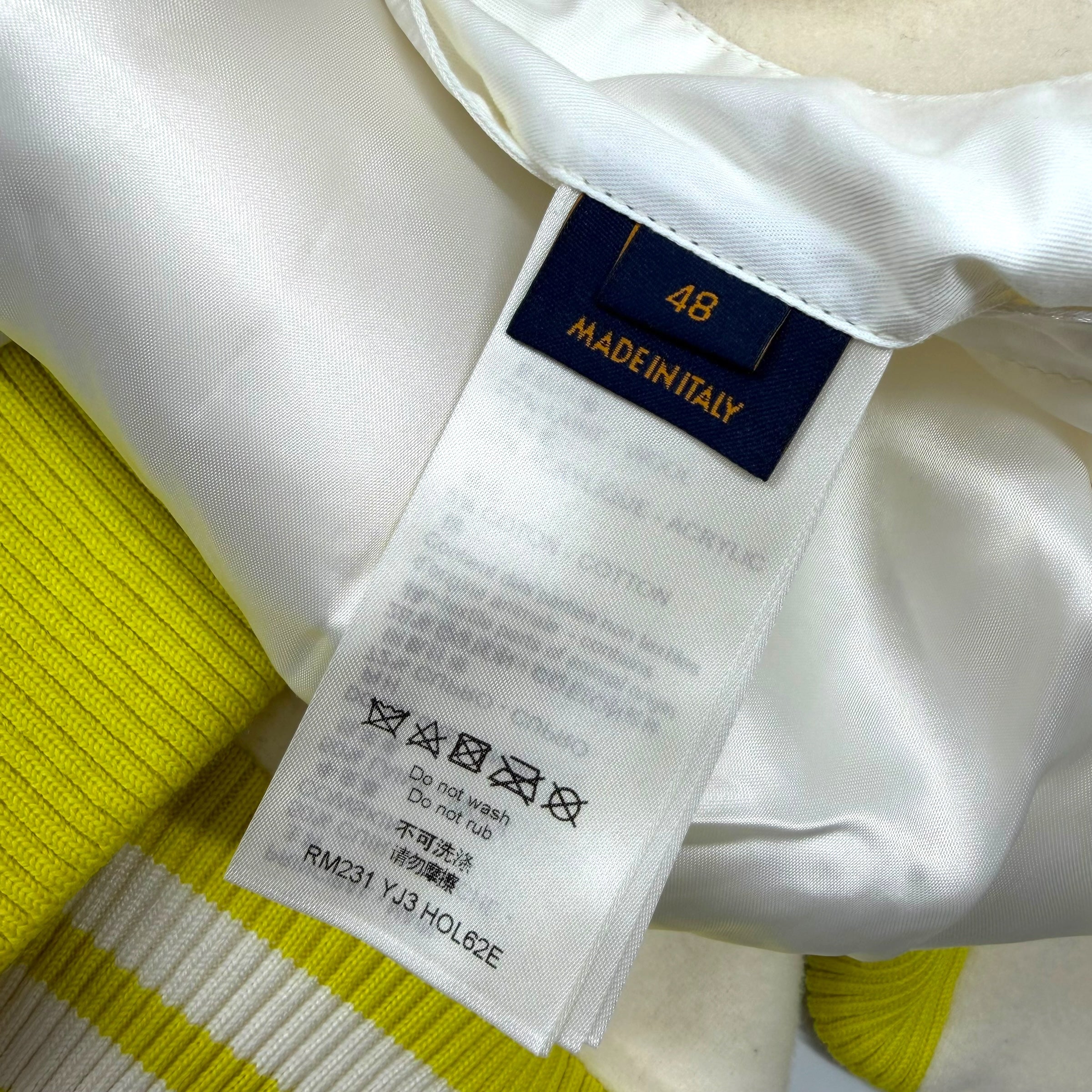 Louis Vuitton Monogram Playground Varsity Blouson 48 (M)
