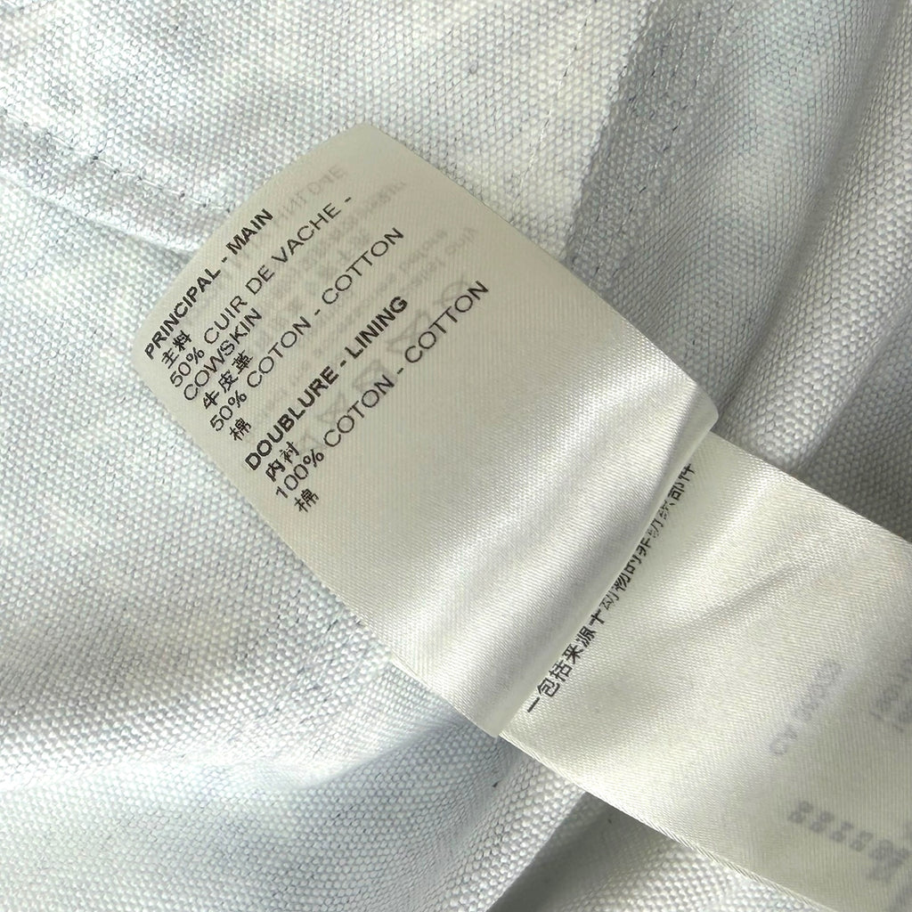Louis Vuitton Bandana Leather Denim Blouson 50 (L)
