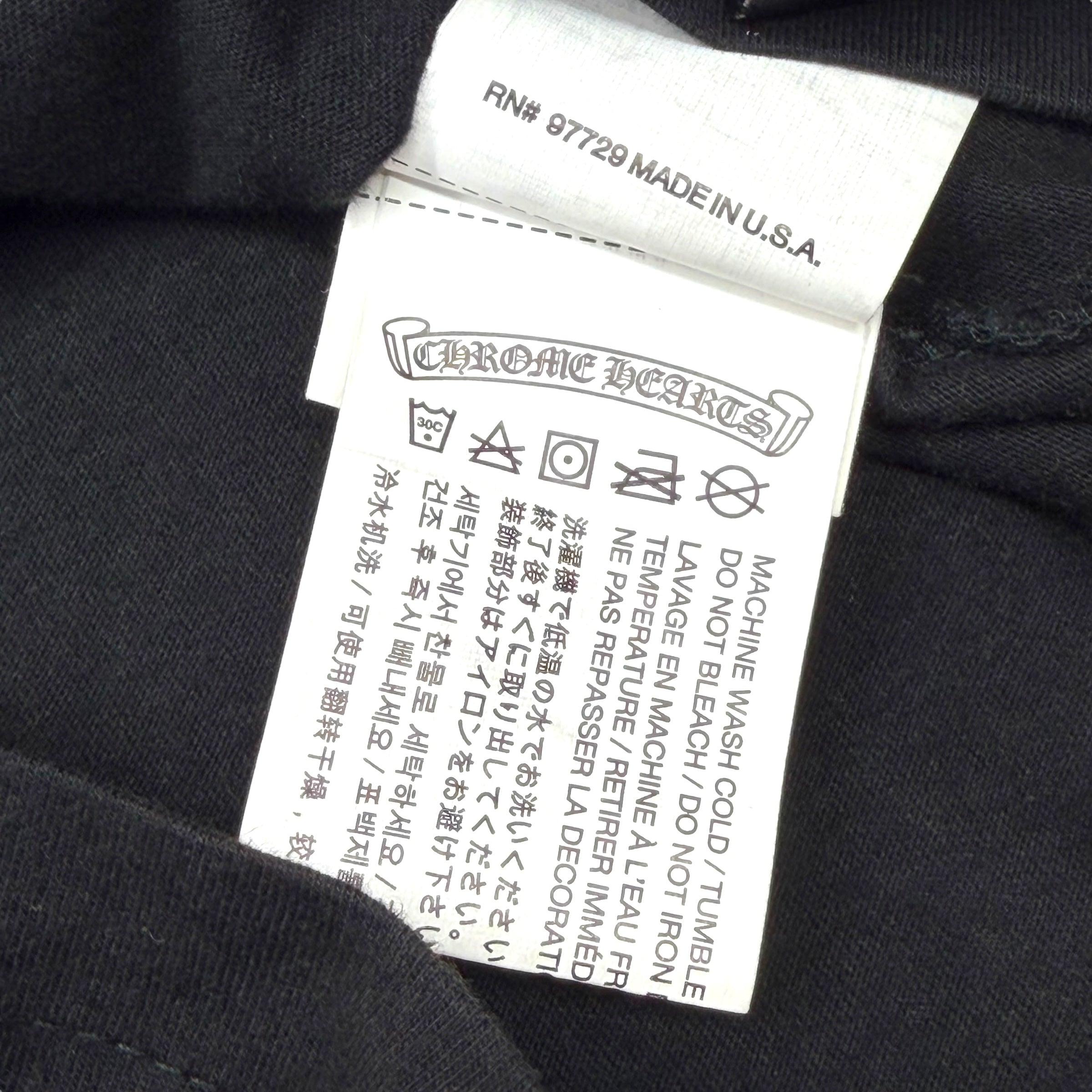 Chrome Hearts Rolling Stones Lips Tee XL