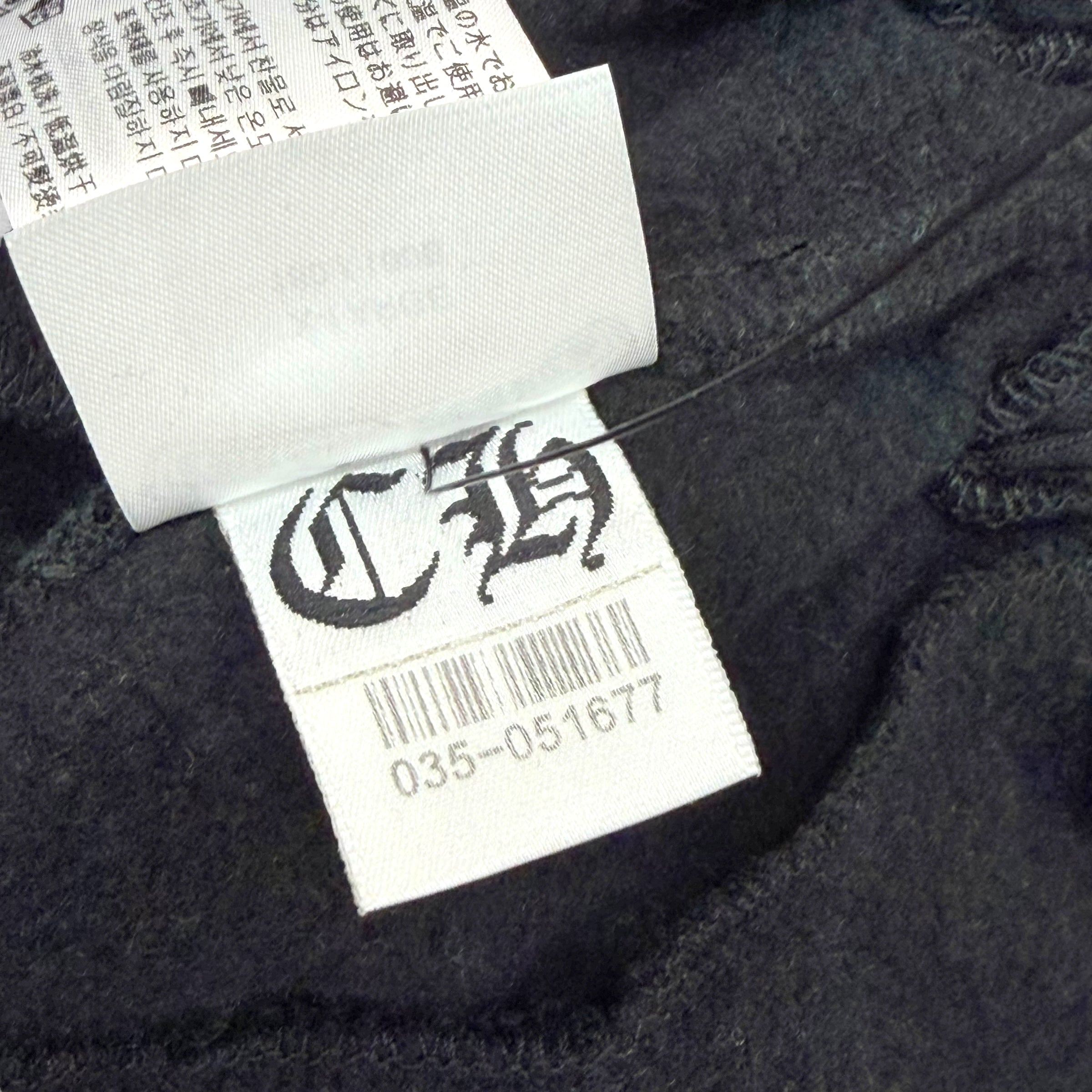 Chrome Hearts Blue Horseshoe Logo Sweatpants XL