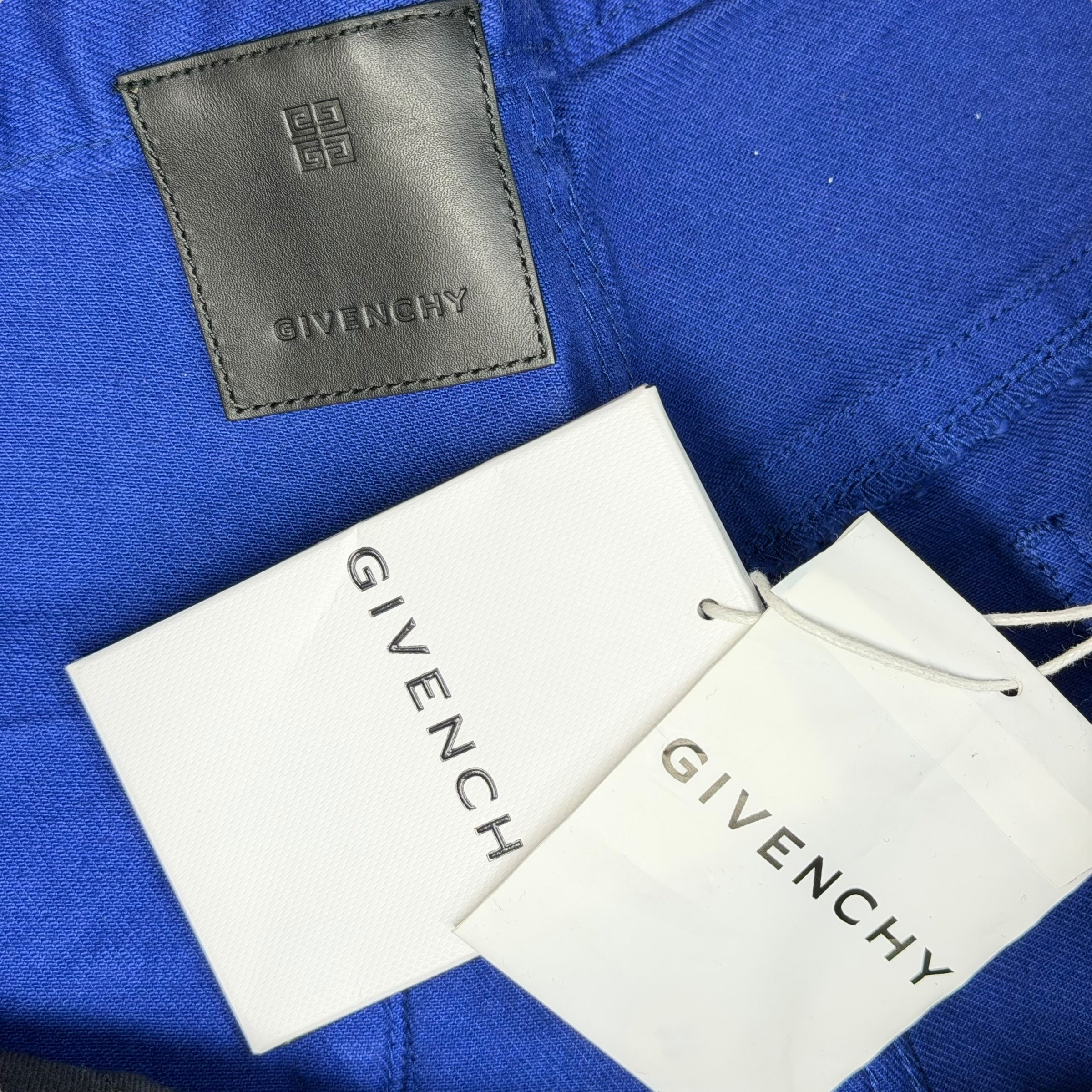 A/W 2022 Givenchy Black Cracked Distressed Jeans 36