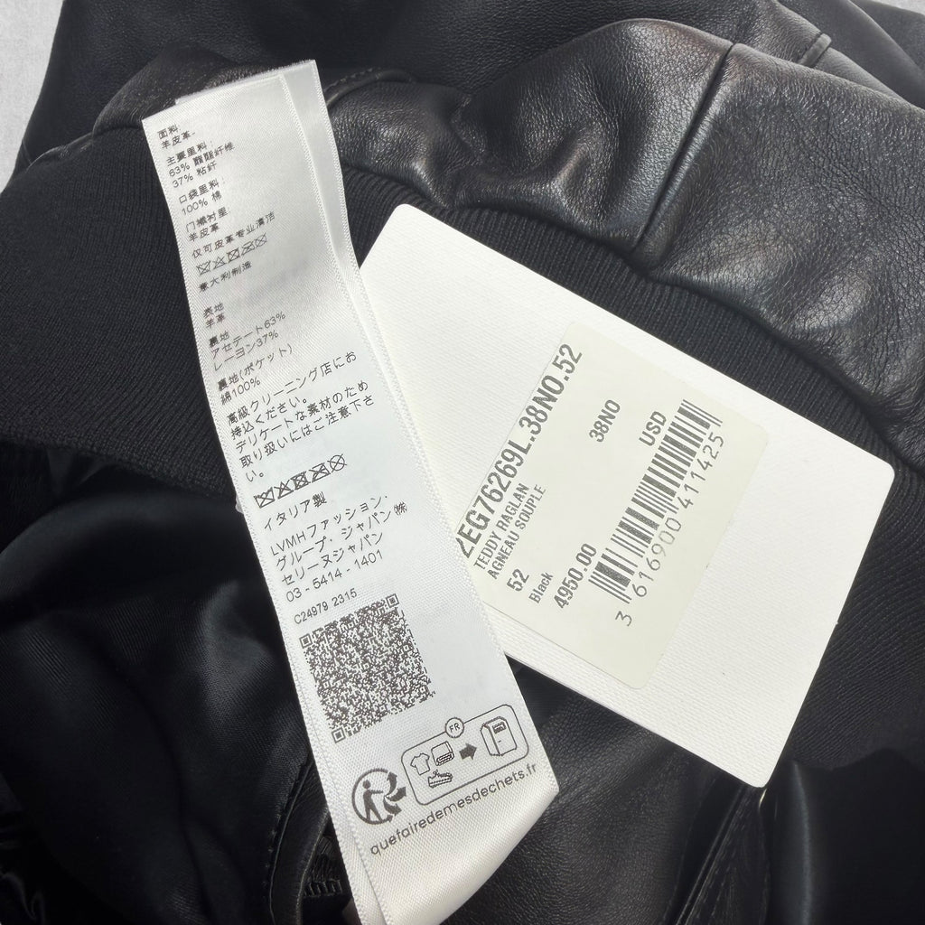 Celine Soft Lambskin Teddy Jacket 52 (L)