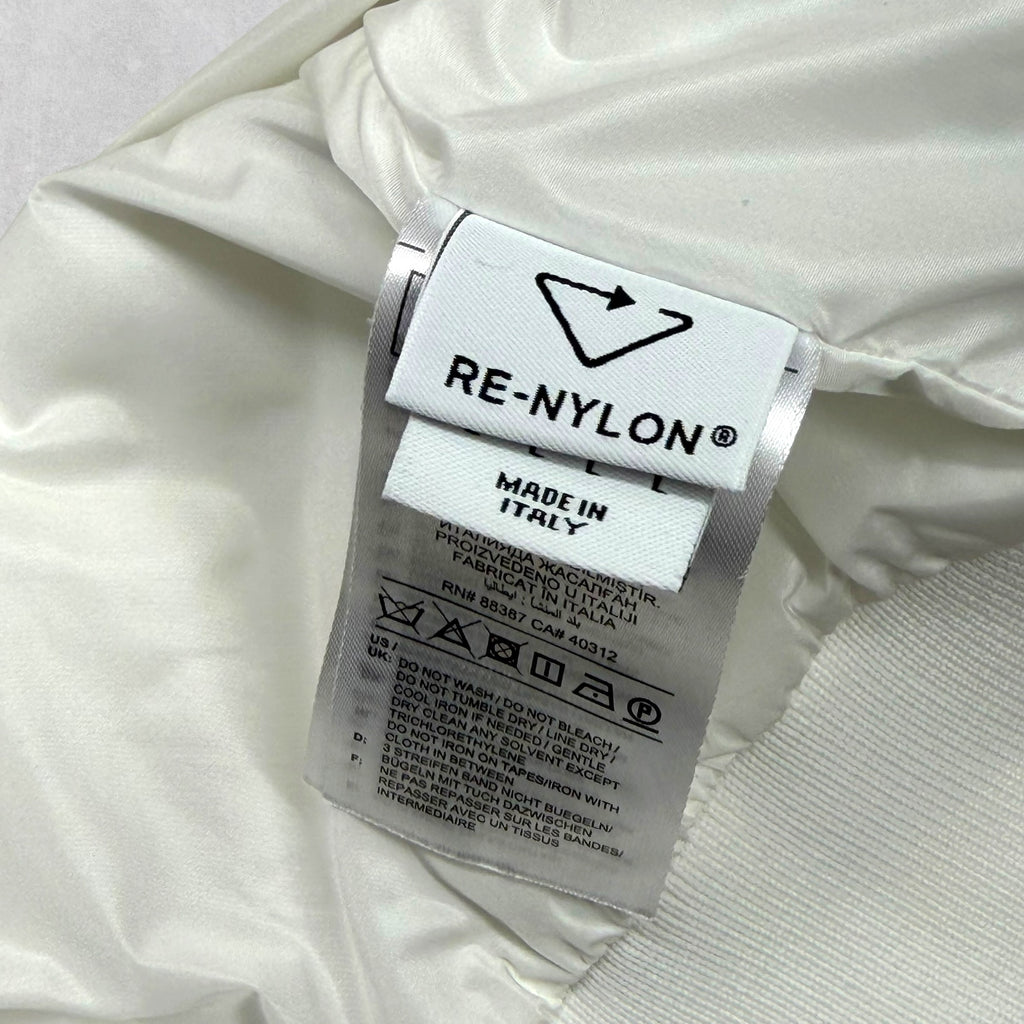 Prada Adidas Re-Nylon White Sweatshirt L