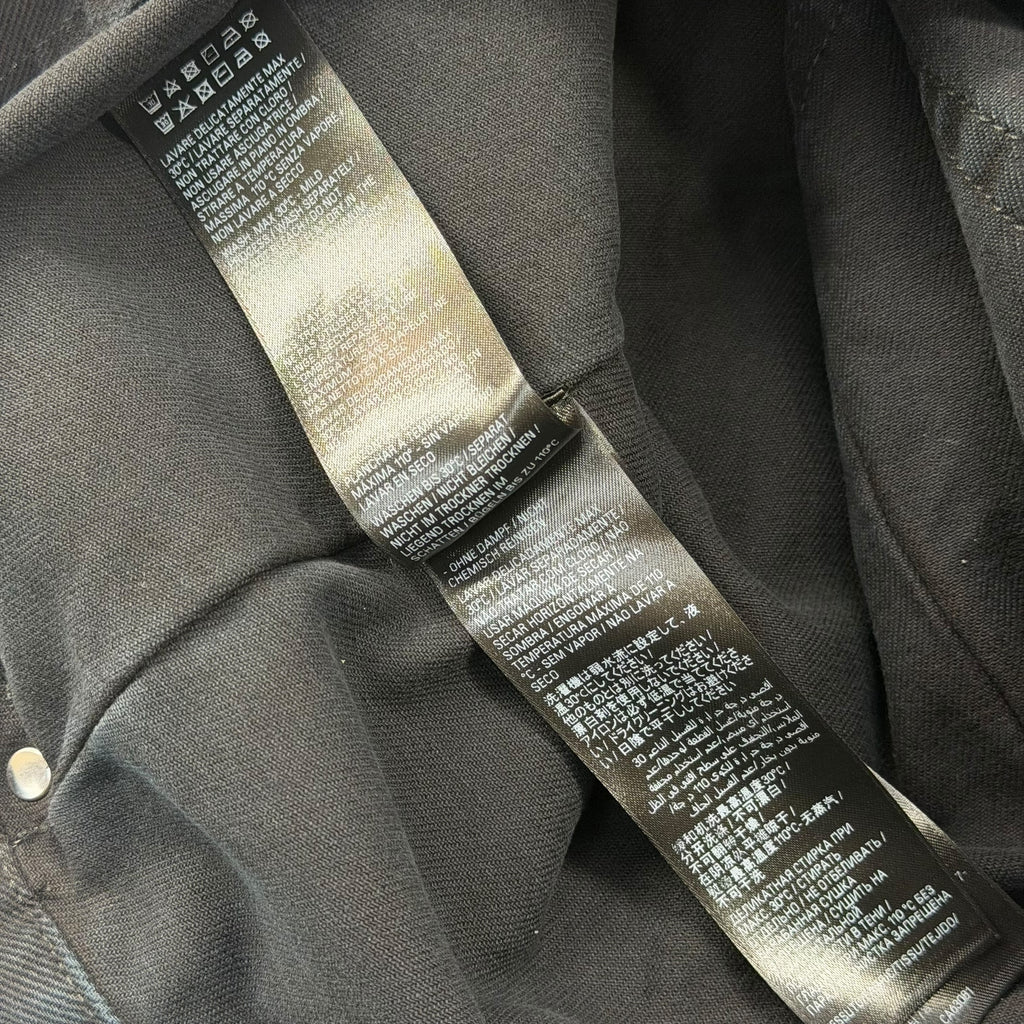 Balenciaga Double Side Black Jeans 36 (L)