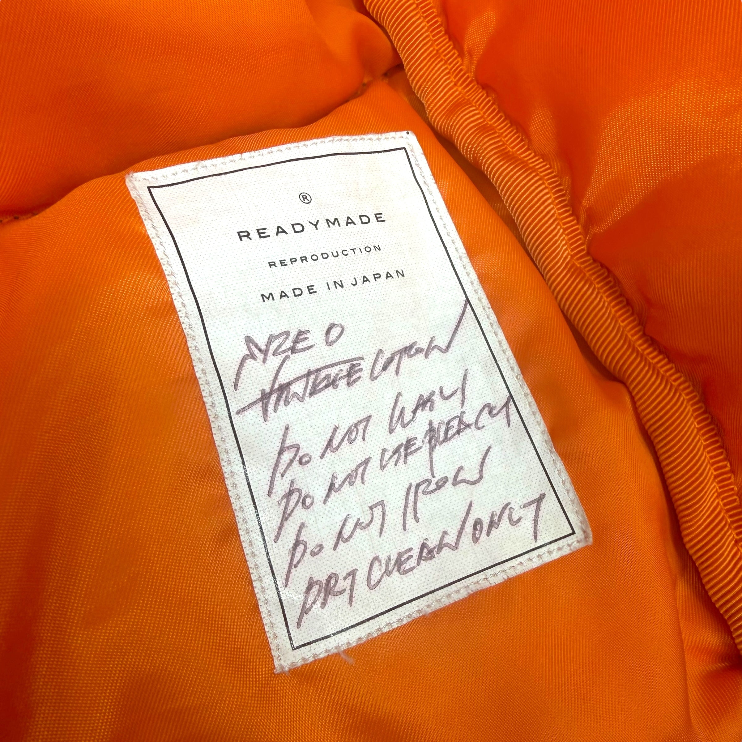 READYMADE x Cali Thornhill DeWitt Down Jacket 0 (M)
