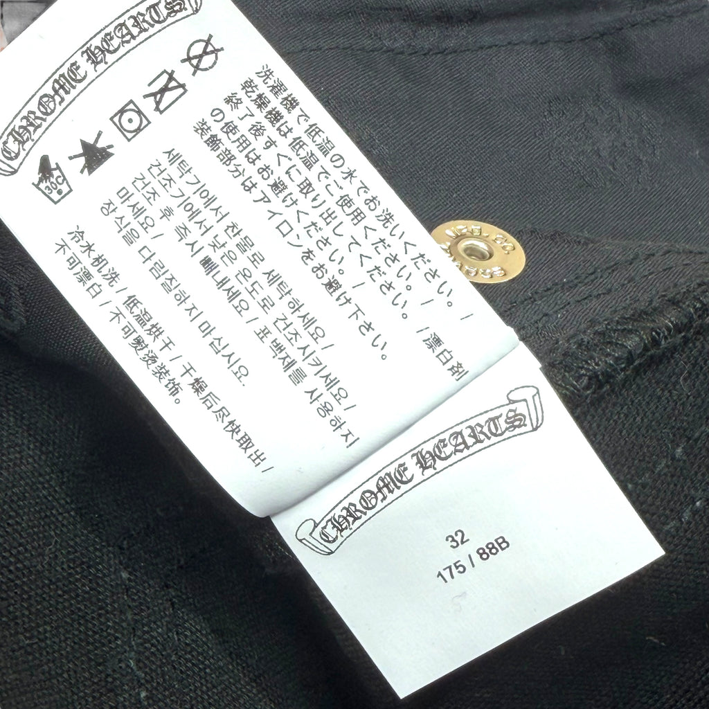 Chrome Hearts Canvas Fatigue Pants 32