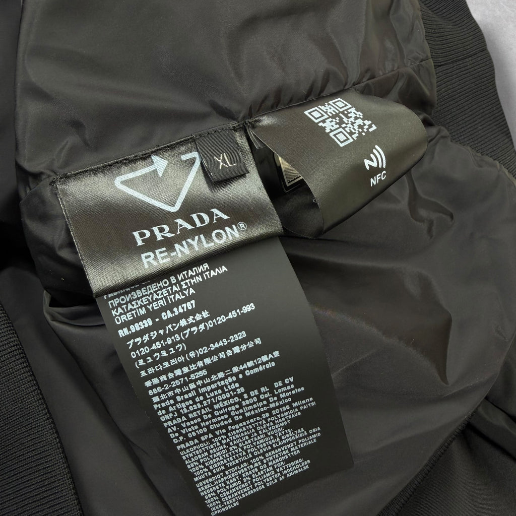 Prada Adidas Re-Nylon Black Sweatshirt XL
